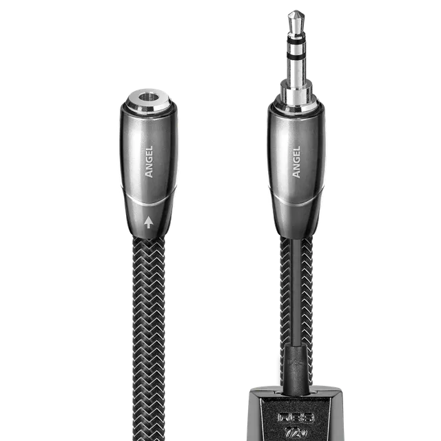 audioquest-angel-mini-c-ble-audio-jack-3-5-mm-1-m-argent-pss image 1