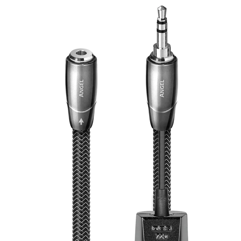 audioquest-angel-mini-c-ble-audio-jack-3-5-mm-1-m-argent-pss image 1