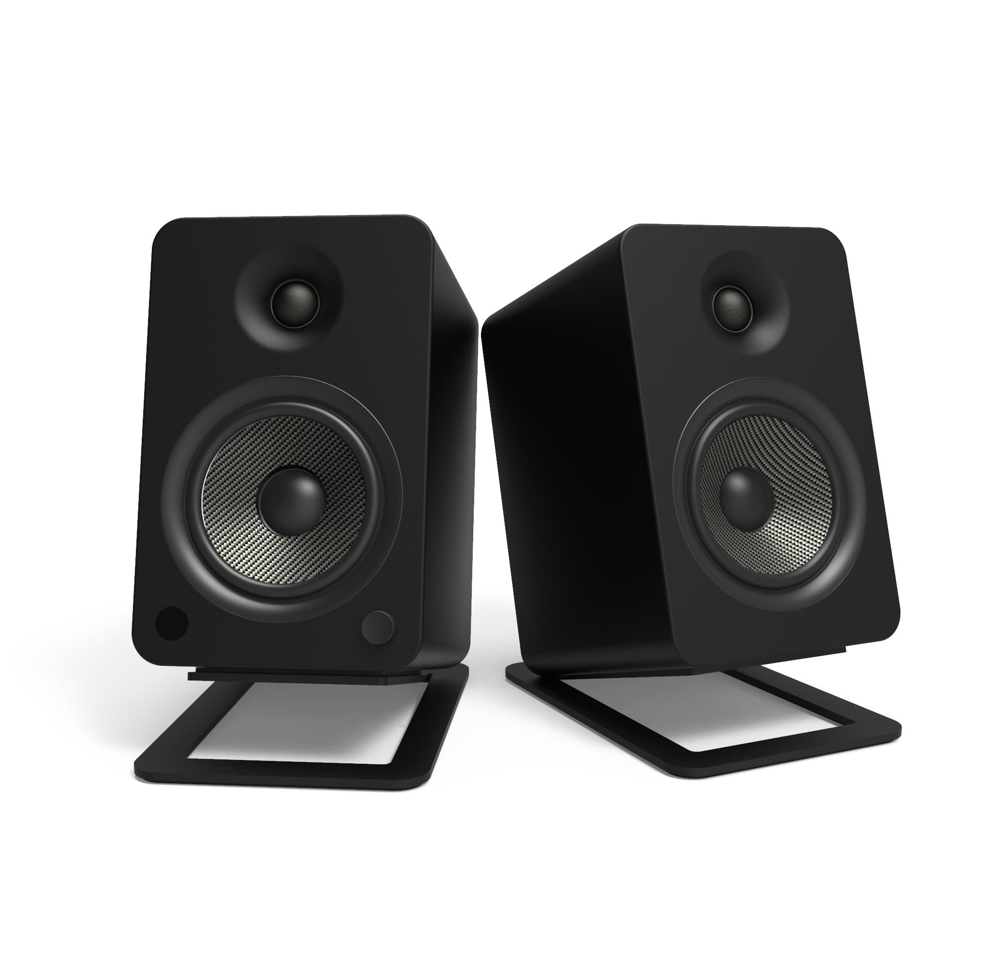kanto-s6-support-enceinte-bureau-noir-inclin-acier image 3