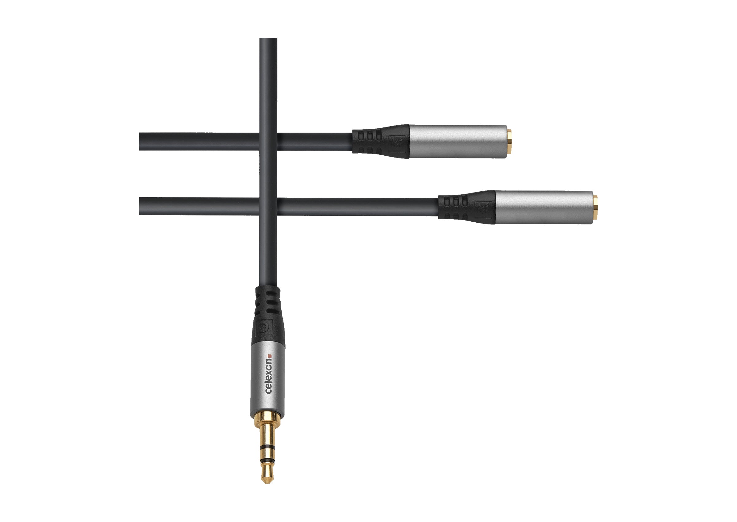 celexon-pro-adaptateur-jack-3-5mm-2x-femelle-0-25m image 3