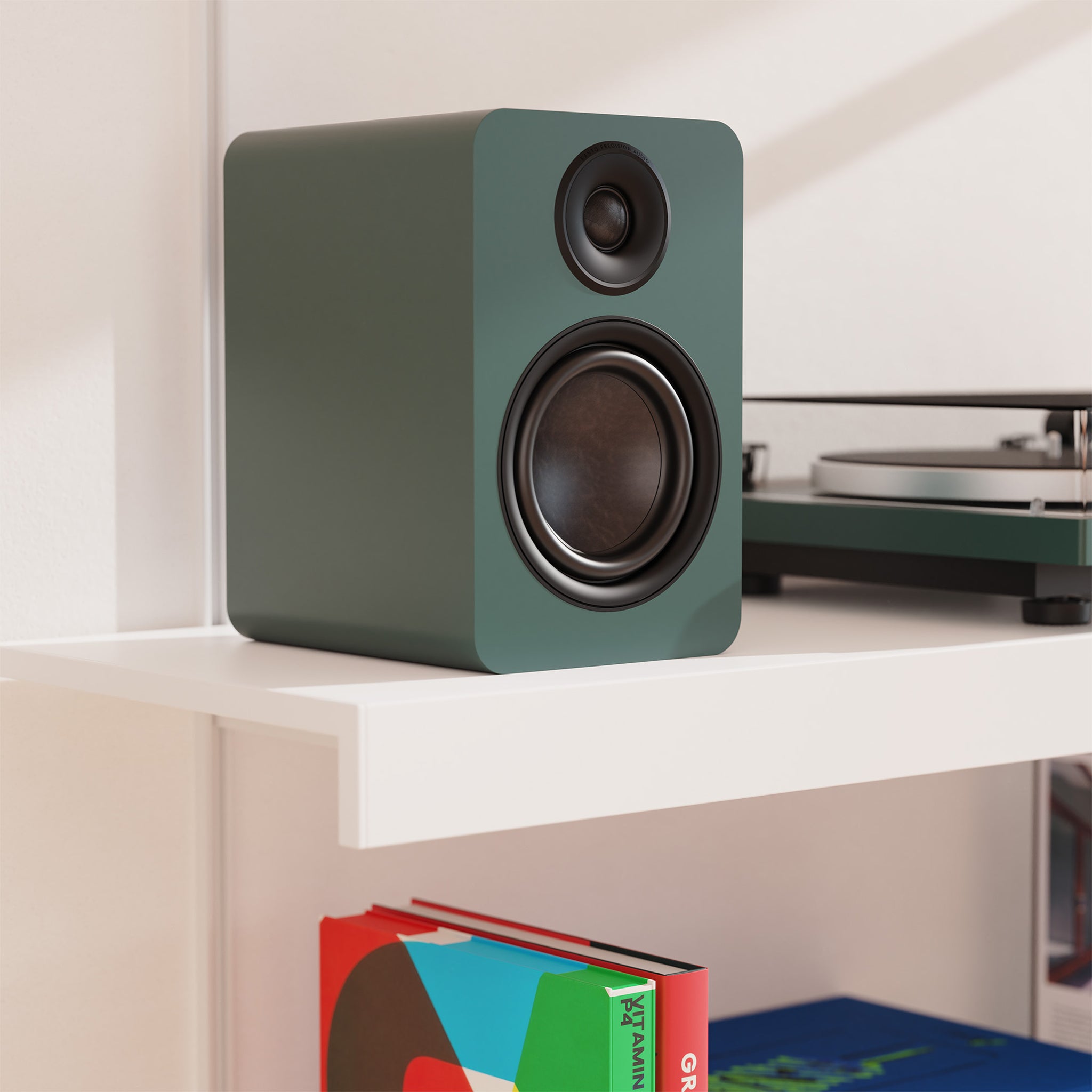 kanto-yu6-passive-enceinte-biblioth-que-verte-tweeter-soie image 2