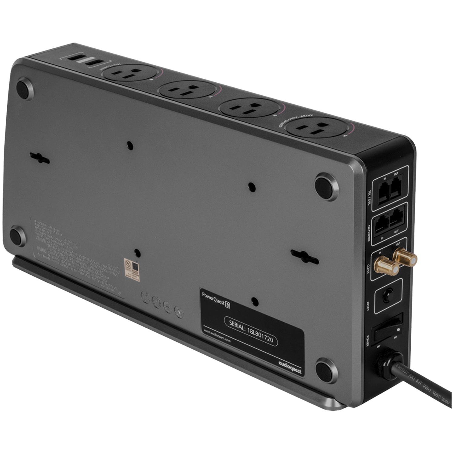 audioquest-powerquest-3-conditionneur-secteur-6-prises image 3