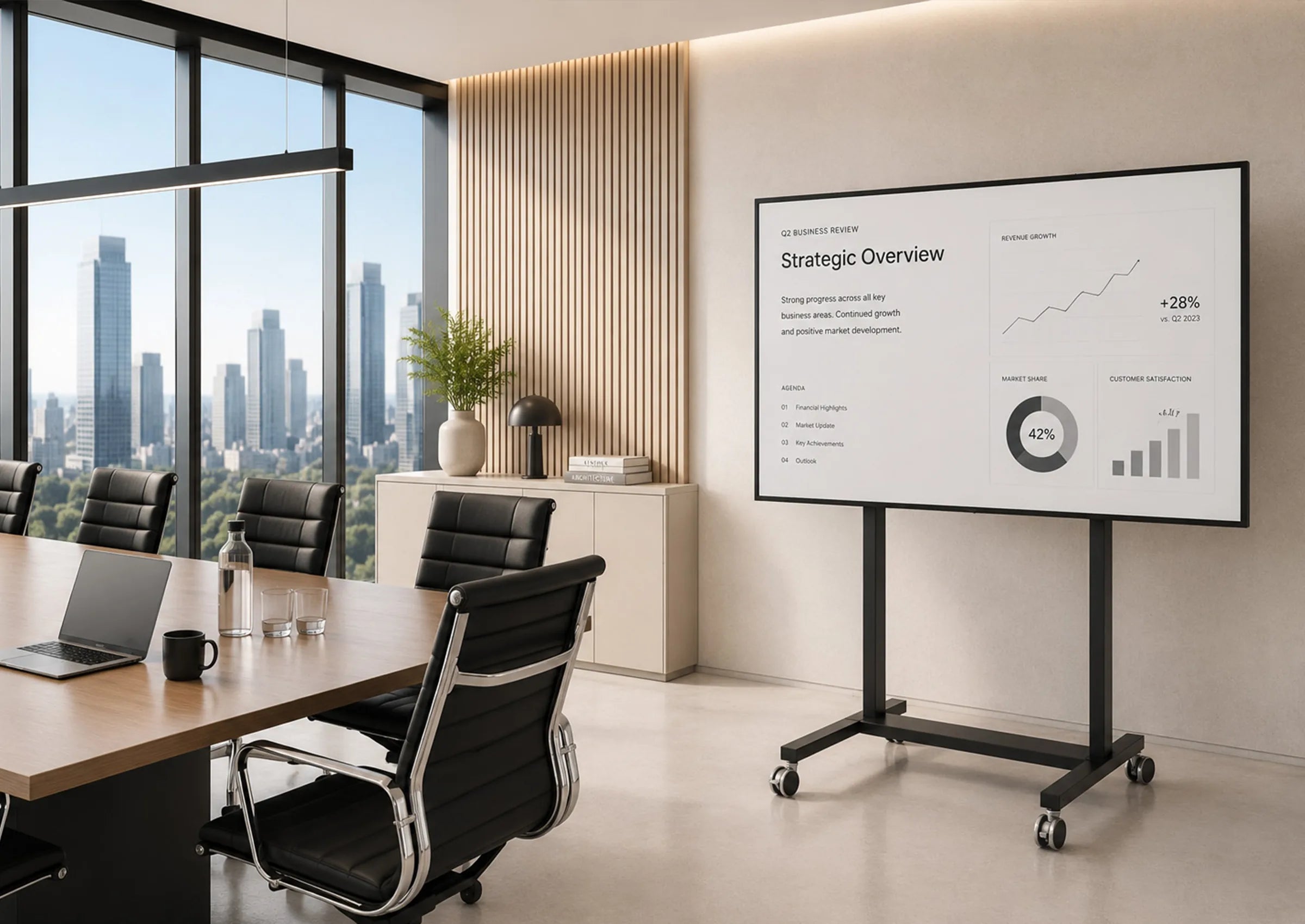 celexon-pro-adjust-42100mw-support-tv-mobile-noir-42-100-120-kg image 2
