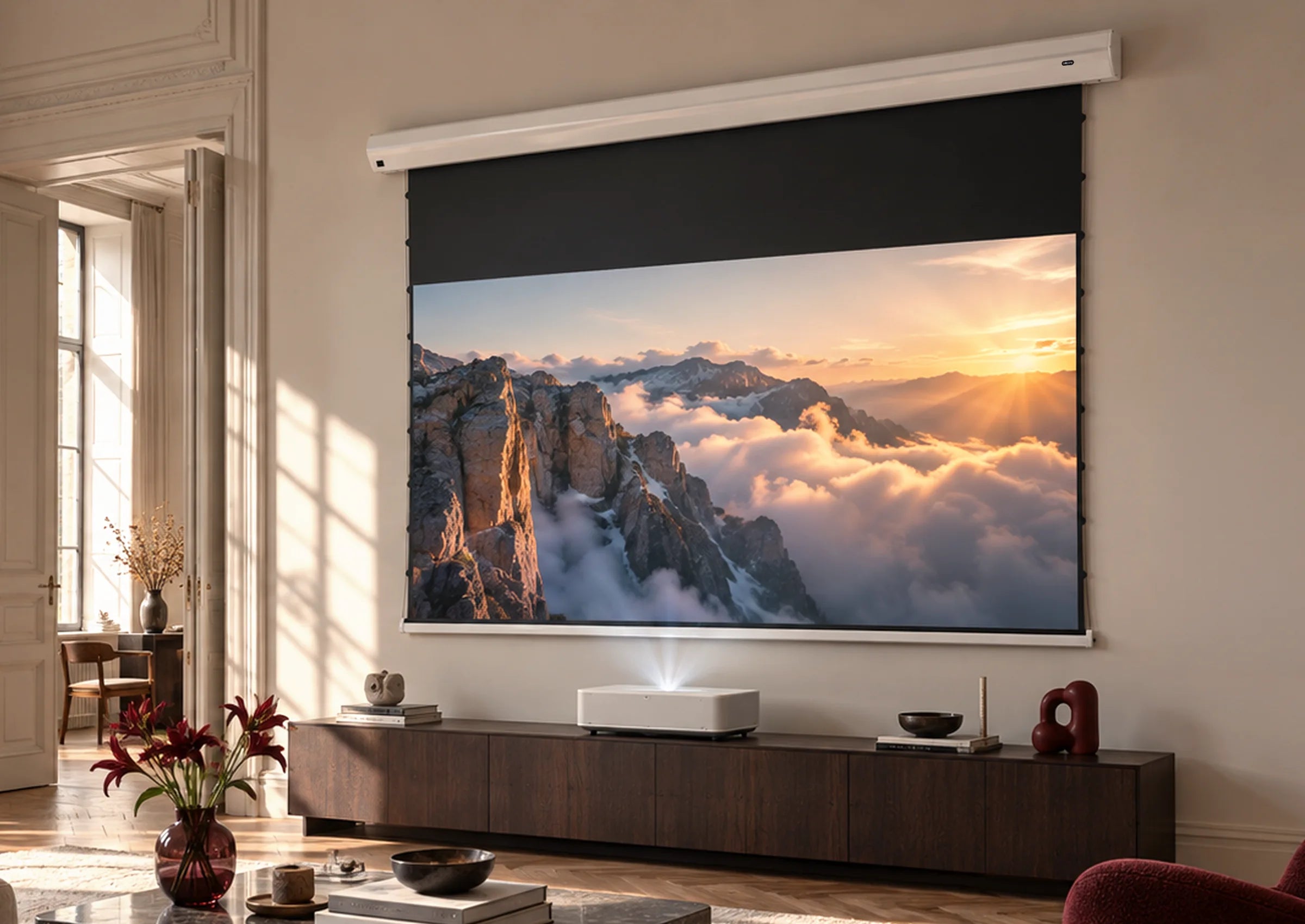 celexon-homecinema-plus-cran-projection-motoris-clr-ust-100-16-9 image 2