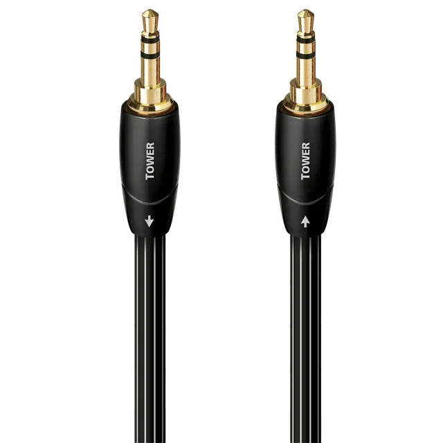 audioquest-tower-c-ble-jack-3-5-mm-m-m-0-6-m-reconditionn image 1