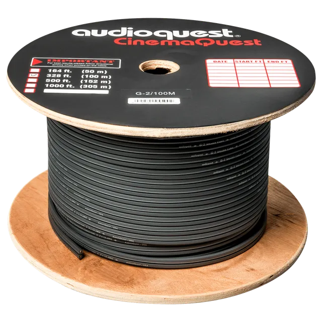 audioquest-g2-bobine-c-ble-enceinte-15-m-gris image 1
