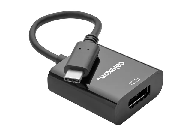 celexon-adaptateur-usb-c-vers-displayport-noir-m-f image 1