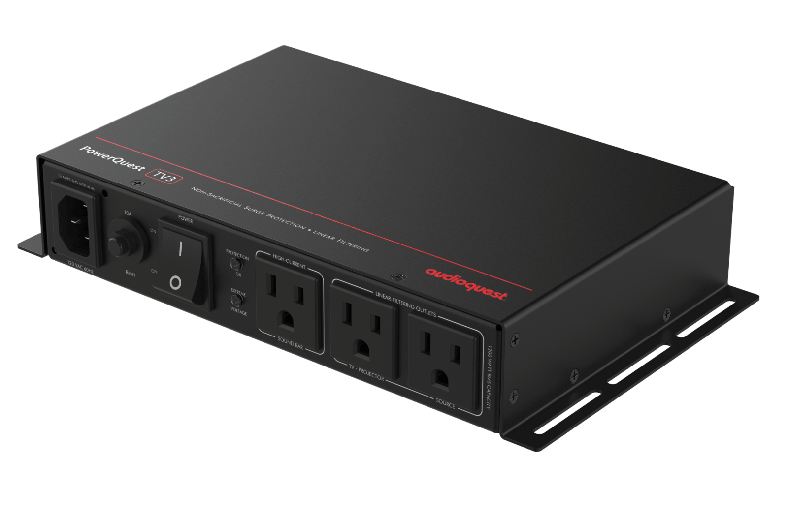 audioquest-powerquest-tv3-conditionneur-secteur-3-prises-filtr-es image 1