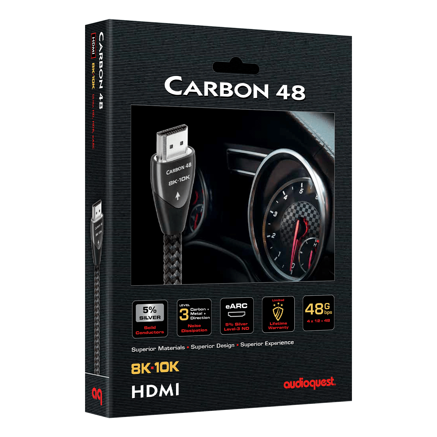 audioquest-carbon-48-c-ble-hdmi-8k-1-5-m-48gbps image 2