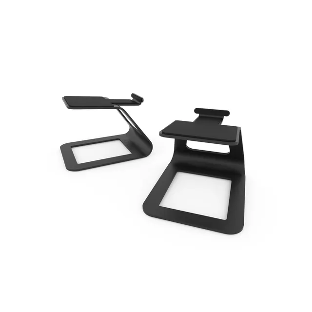 kanto-se2-support-enceinte-bureau-noir-sur-lev-3-8-acier image 1