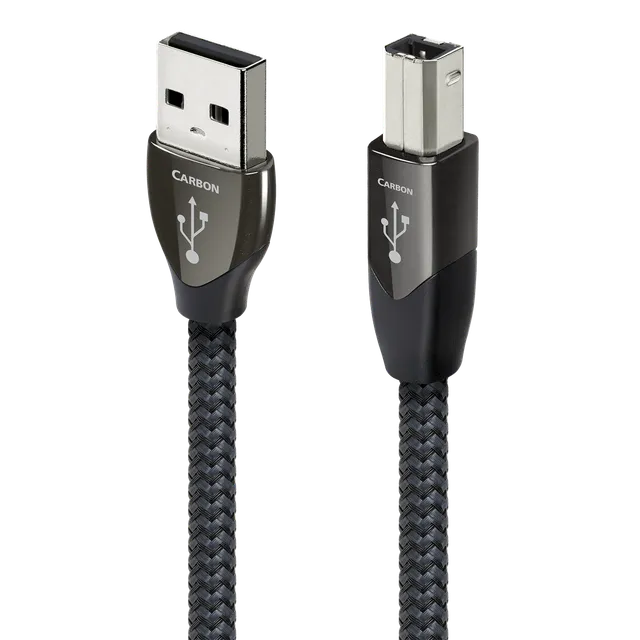 audioquest-carbon-c-ble-usb-a-b-0-75-m-5-argent image 1
