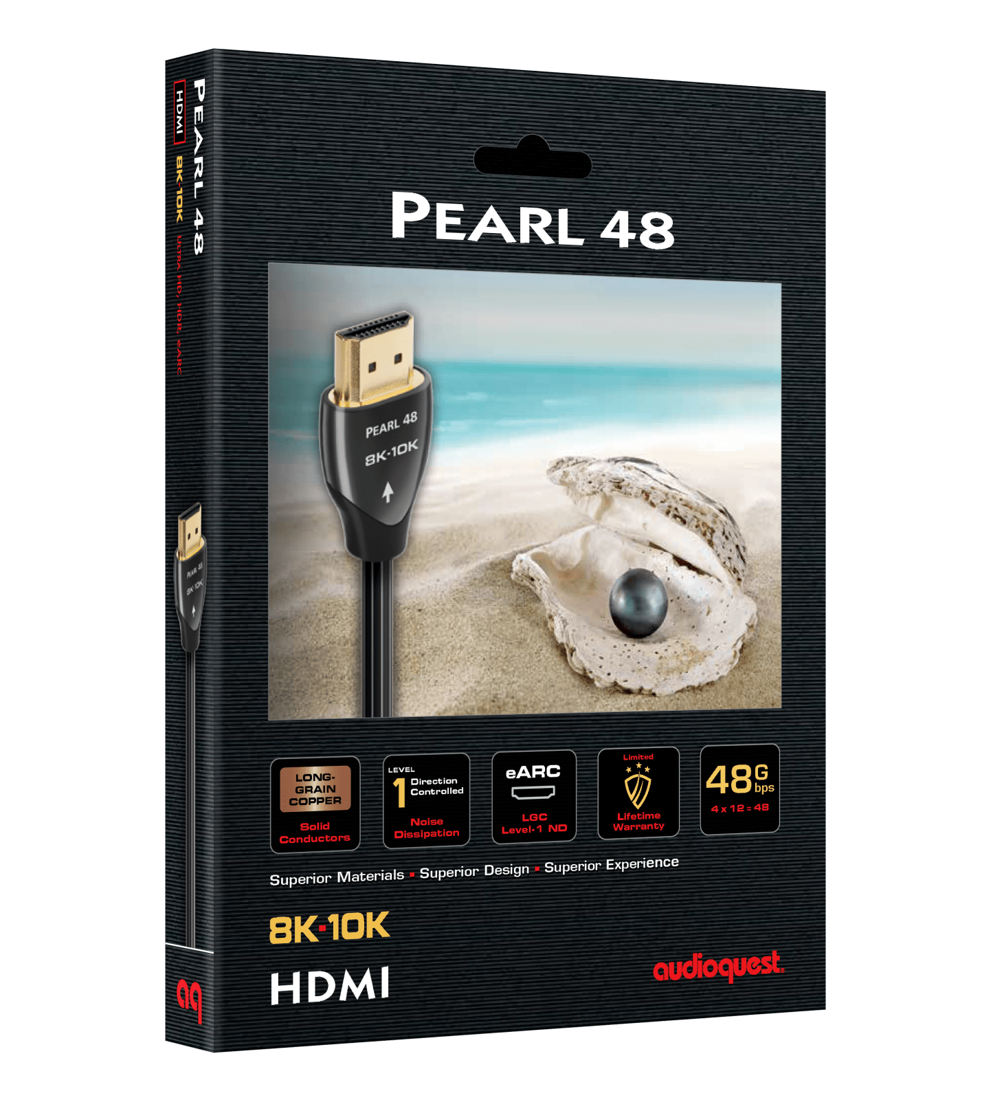 audioquest-pearl-48-c-ble-hdmi-8k-0-75-m-reconditionn image 2