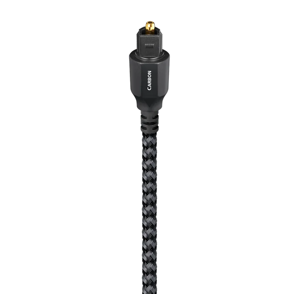 audioquest-carbon-optical-c-ble-optique-toslink-1-5-m-reconditionn image 1