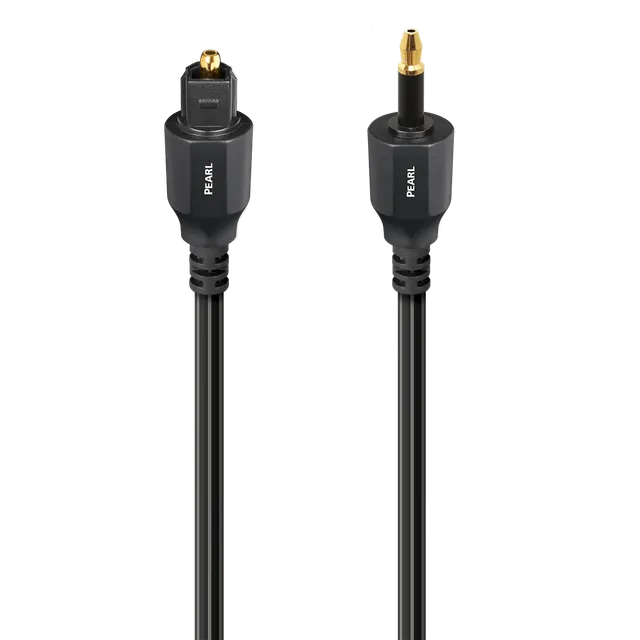audioquest-pearl-c-ble-optique-toslink-1-5-m-mini-3-5-mm image 1