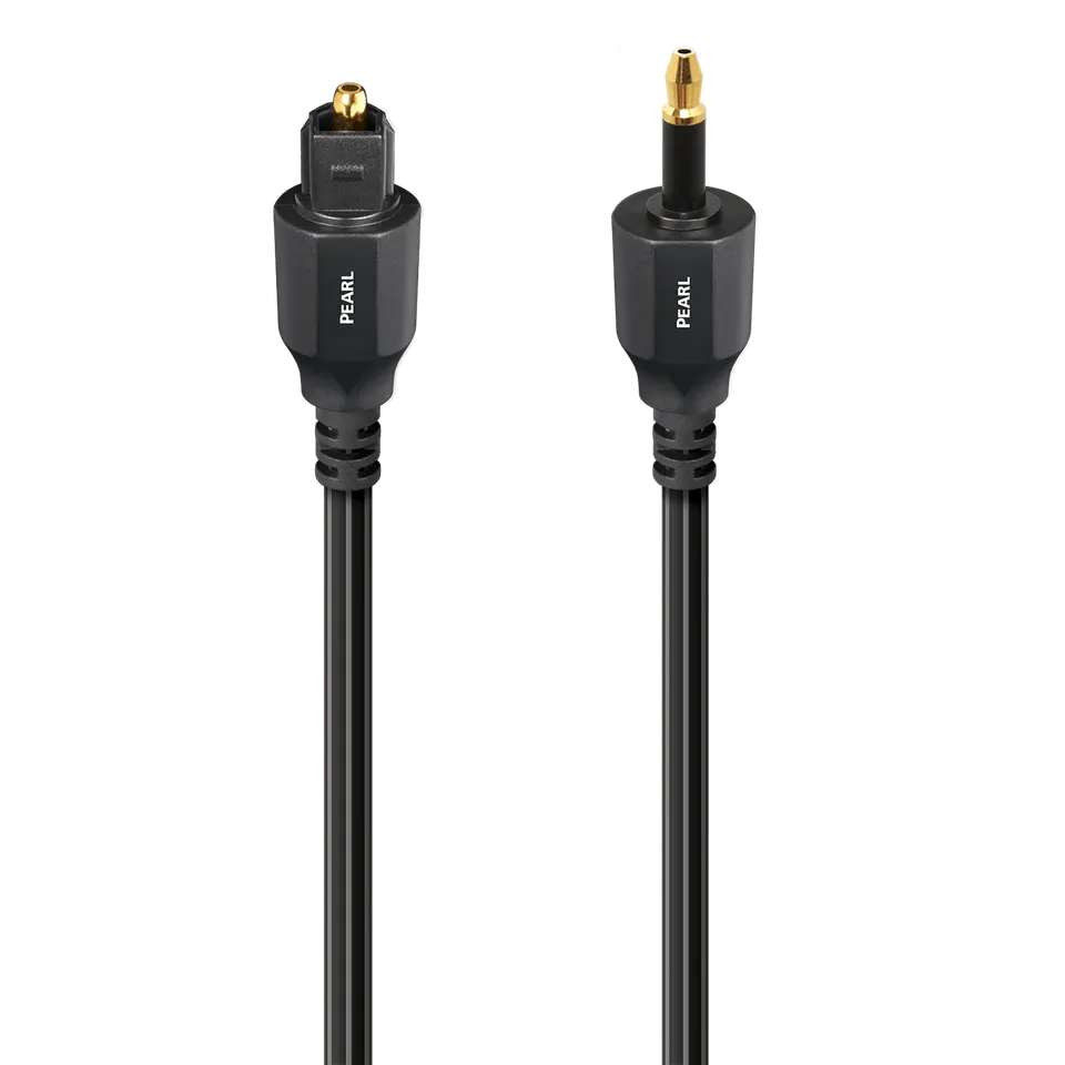 audioquest-pearl-c-ble-optique-toslink-1-5-m-mini-3-5-mm image 1