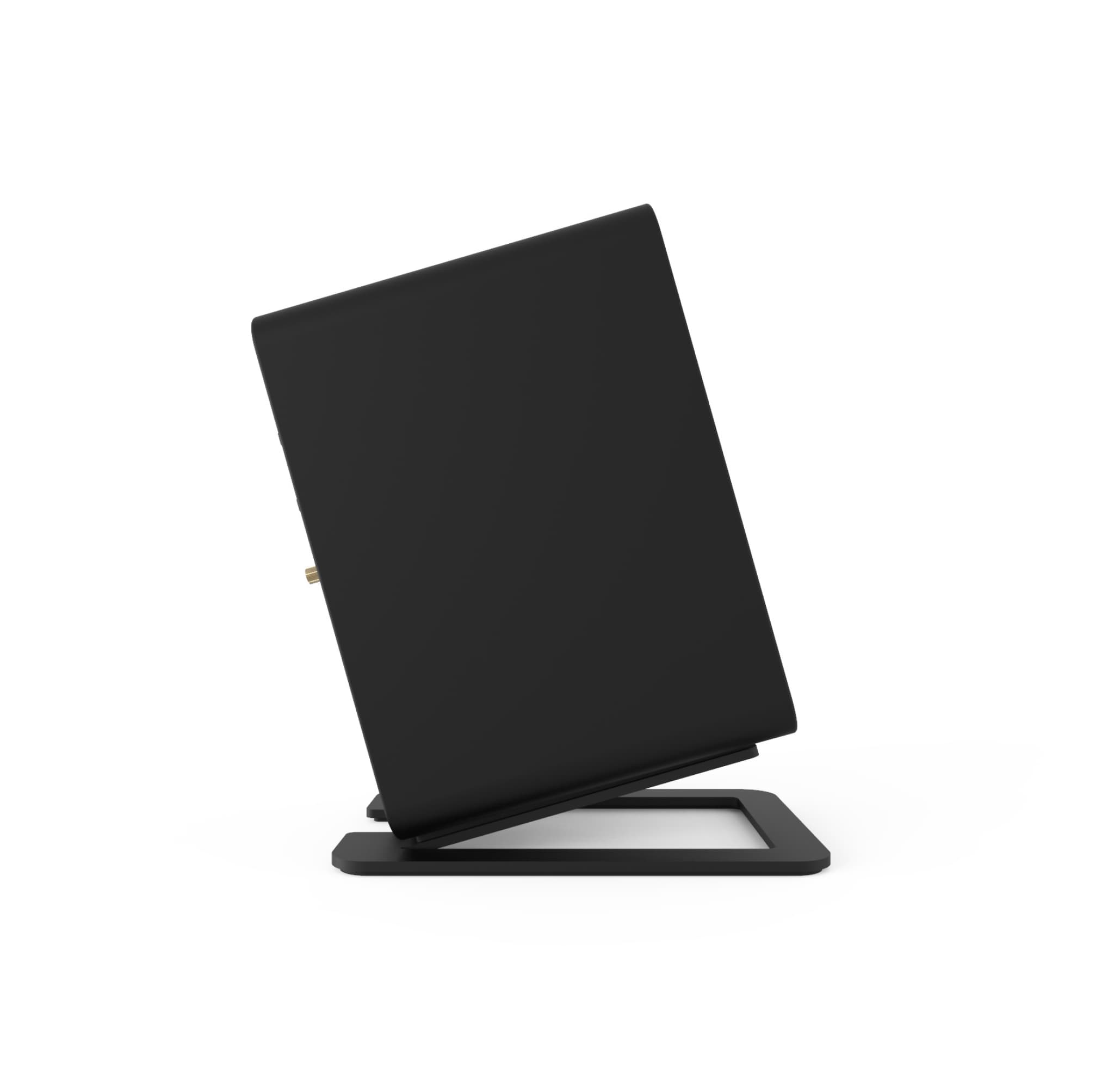kanto-s6-support-enceinte-bureau-noir-inclin-acier image 5