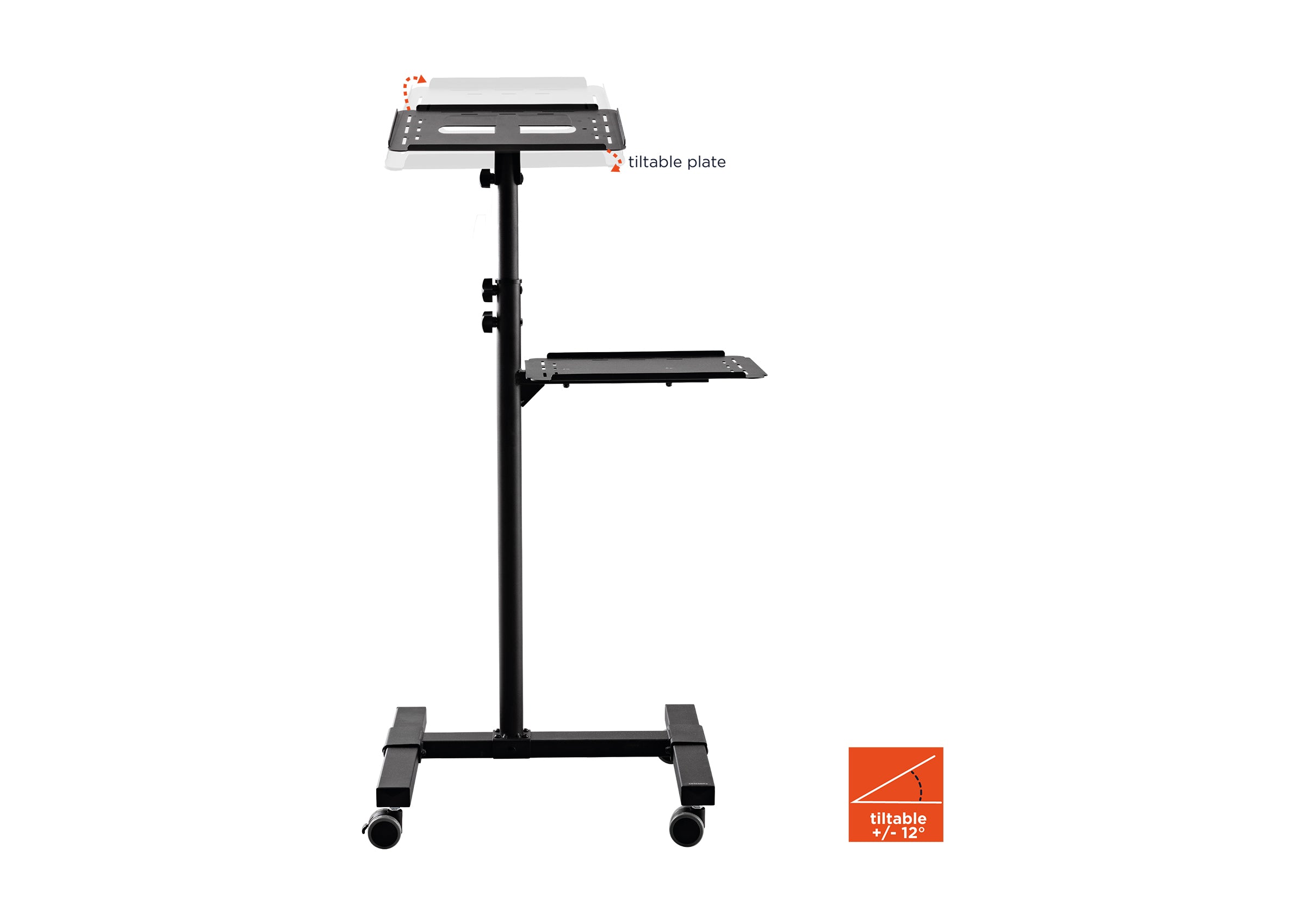 celexon-pt3020-table-pour-vid-oprojecteur-2-plateaux-noir image 8