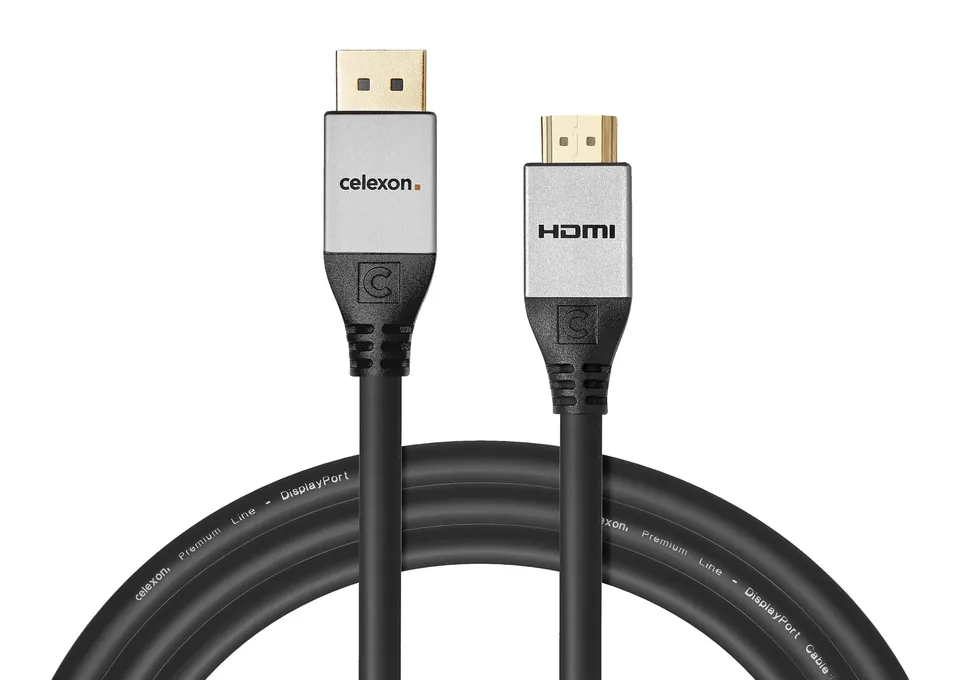celexon-pro-c-ble-displayport-vers-hdmi-4k-3-m-tres-unidirectionnel image 1