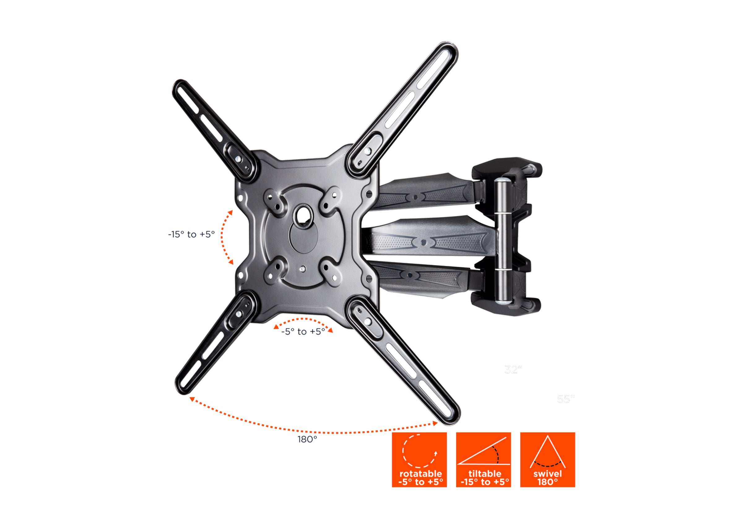 celexon-adjust-srt55470-support-mural-tv-32-55-vesa-400 image 7