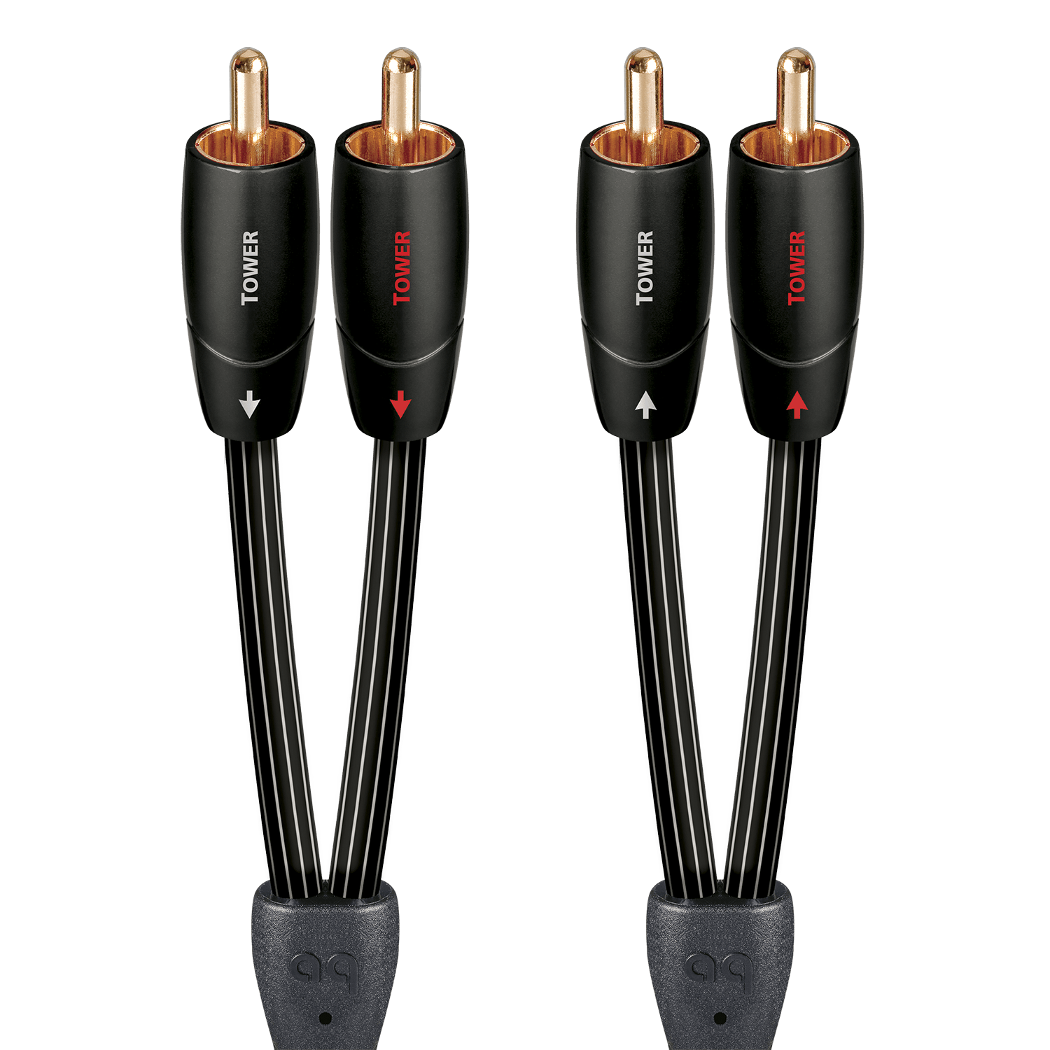 audioquest-tower-c-ble-rca-analogique-rca-3-m image 1
