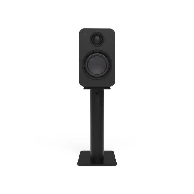 kanto-sp9-support-enceinte-bureau-noir-acier-21-cm image 1