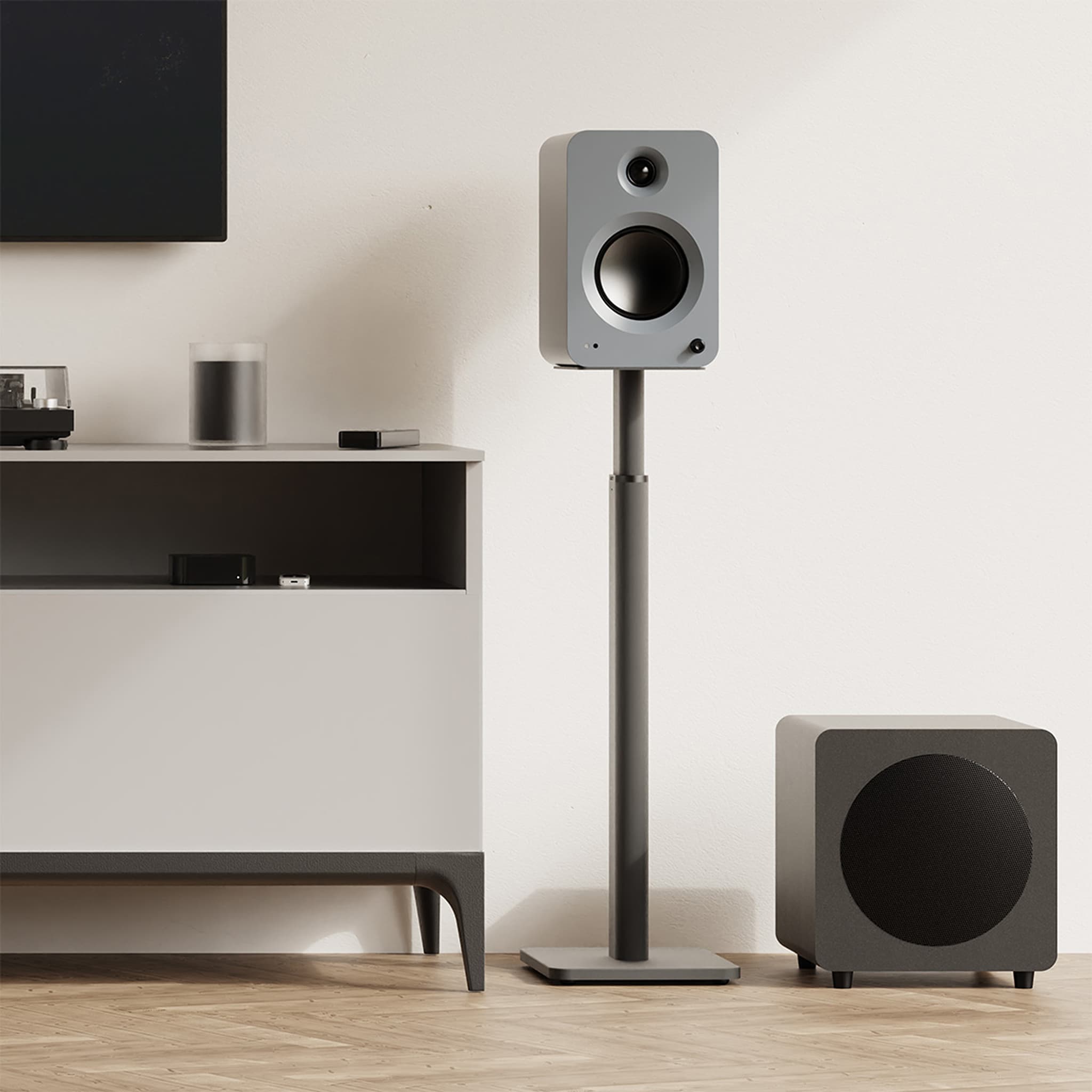 kanto-sph-pied-enceinte-sol-noir-r-glable image 2