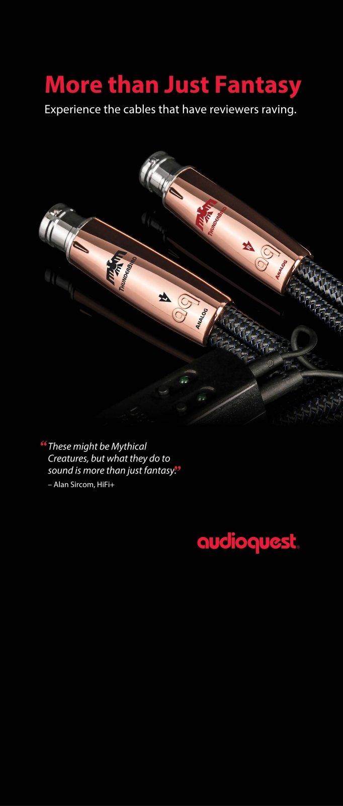 audioquest-thunderbird-affiche-poster-xlr-salon image 1