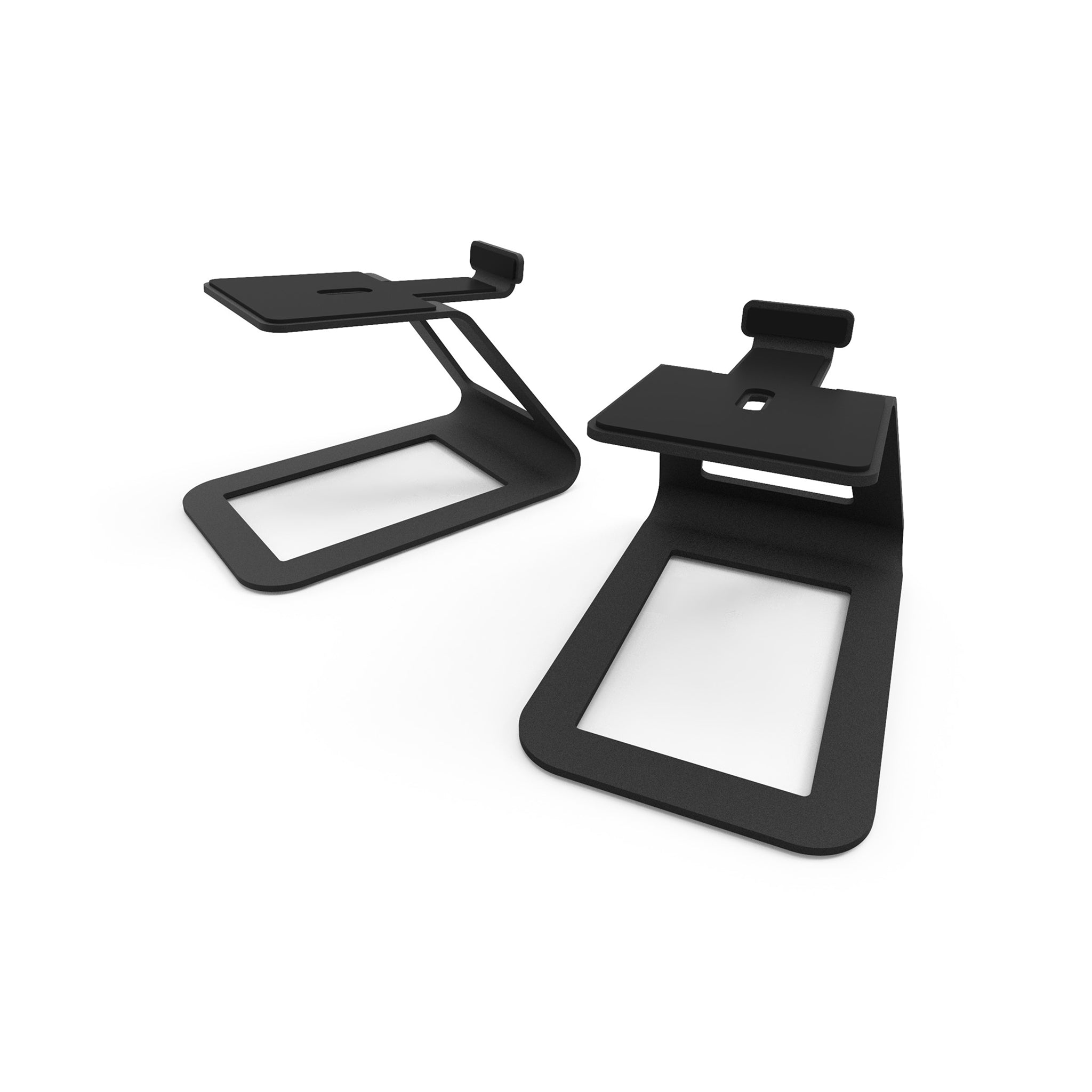 kanto-se4-pied-enceinte-bureau-noir-acier image 7