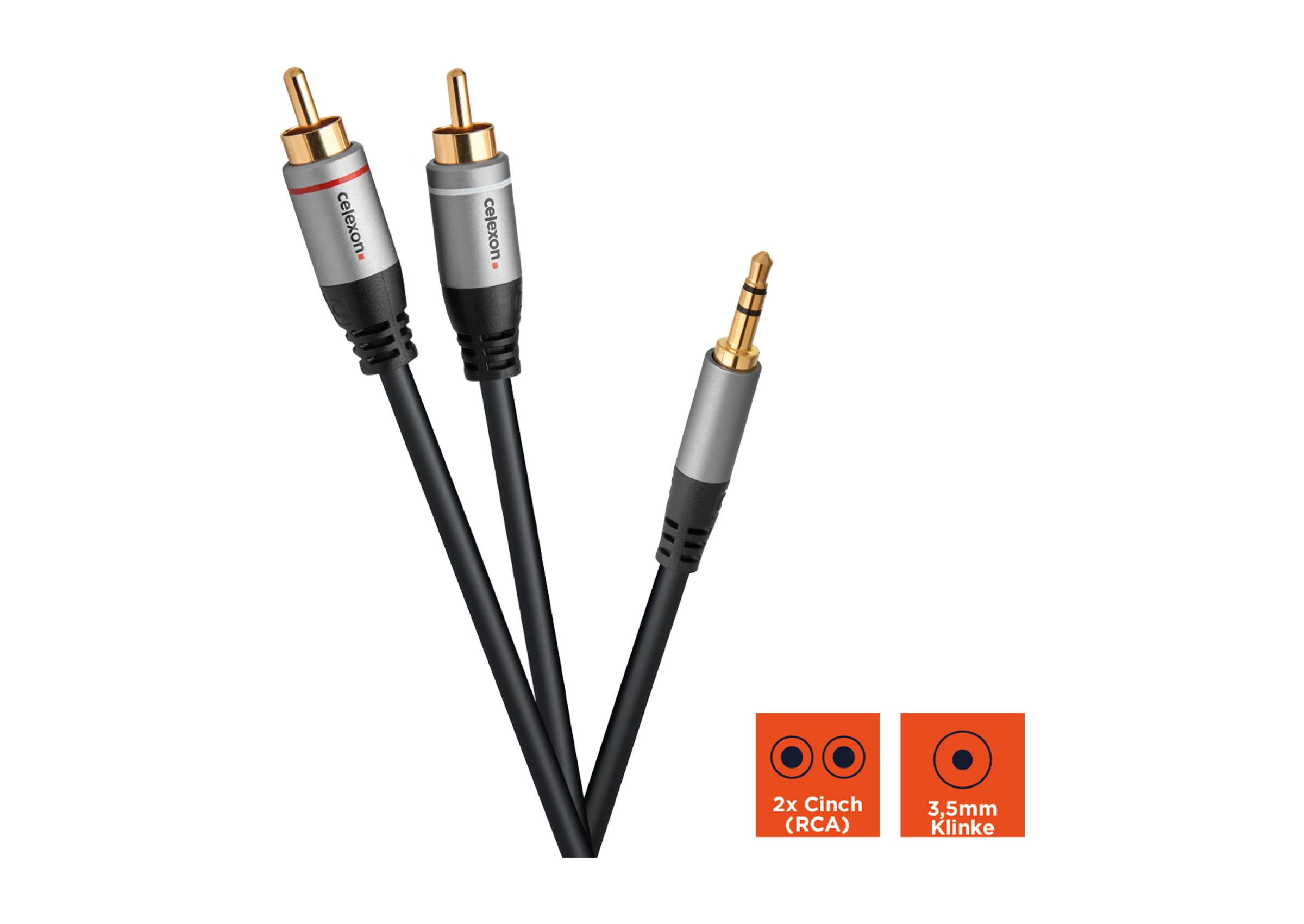celexon-pro-c-ble-2x-rca-vers-jack-3-5mm-10-m-tres image 4