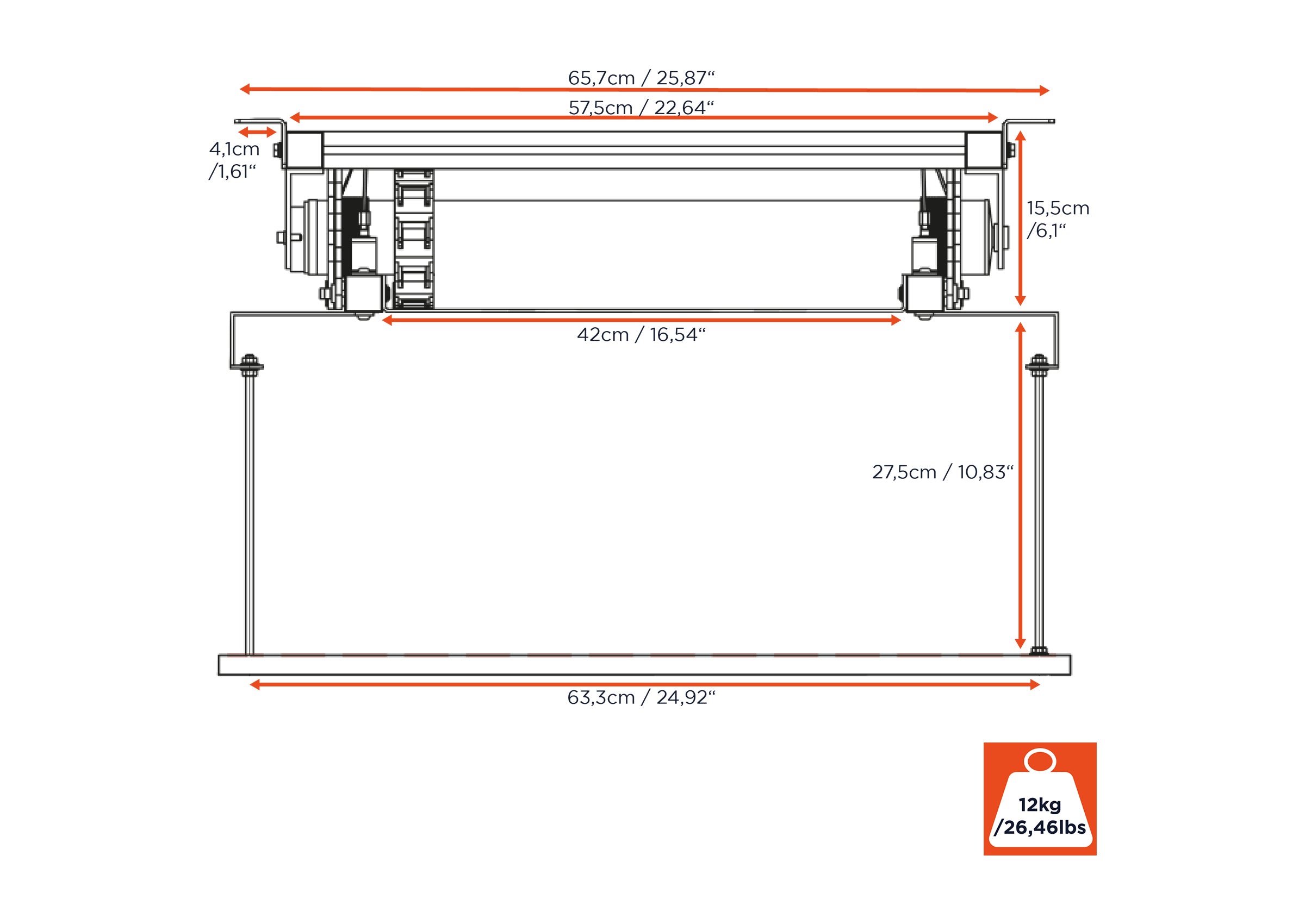 celexon-pl1000-ascenseur-plafond-motoris-projecteur-15-kg-90-cm image 5