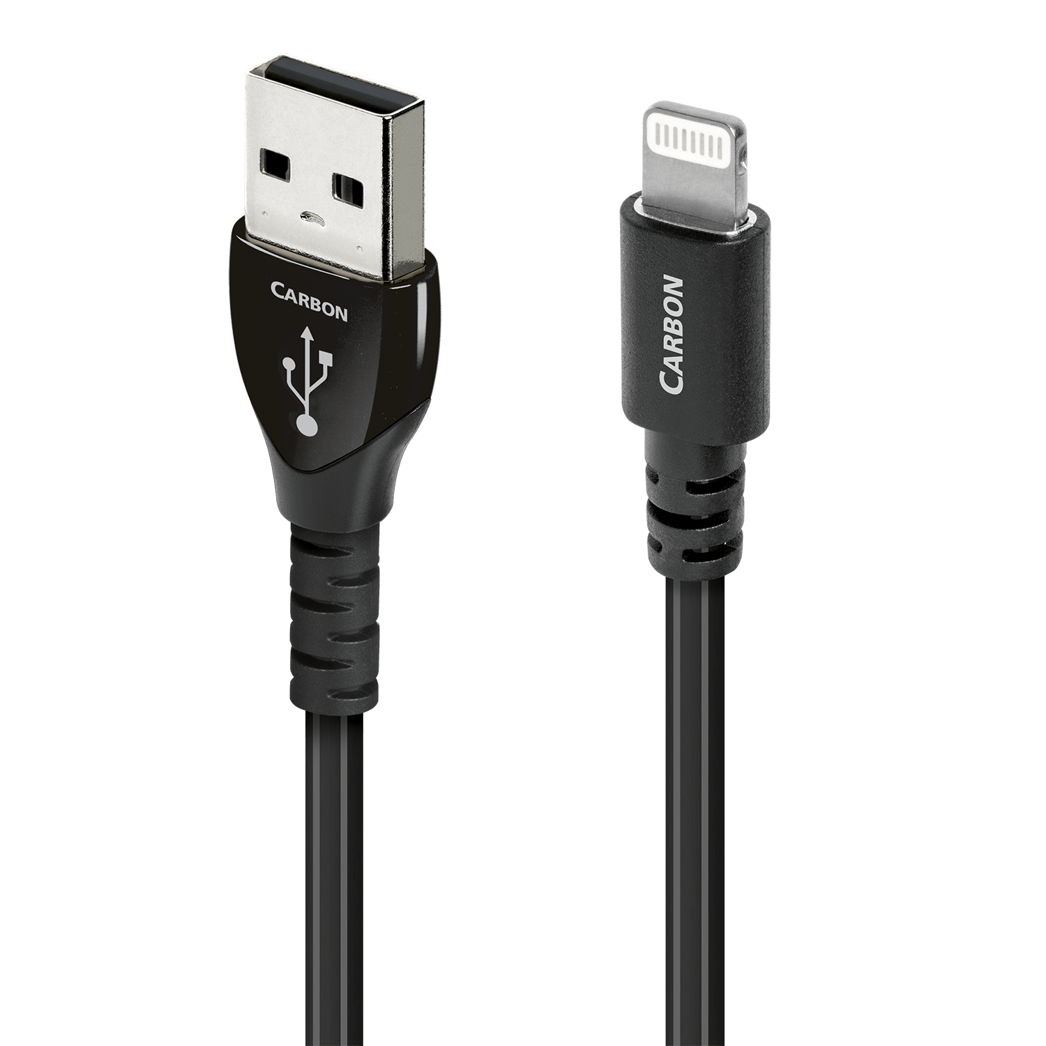 audioquest-carbon-usb-a-vers-lightning-c-ble-usb-0-75-m image 1