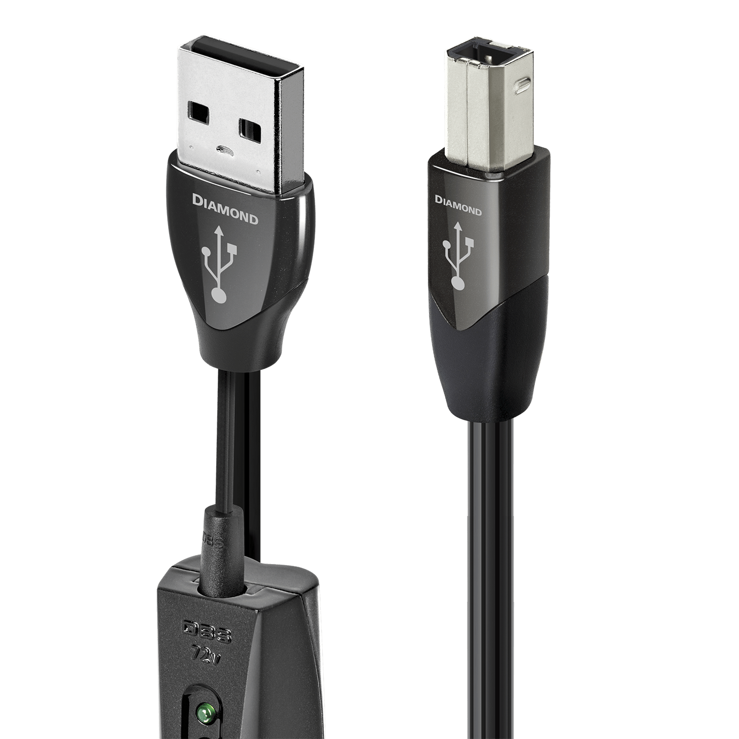 audioquest-diamond-c-ble-usb-a-vers-b-0-75-m image 1