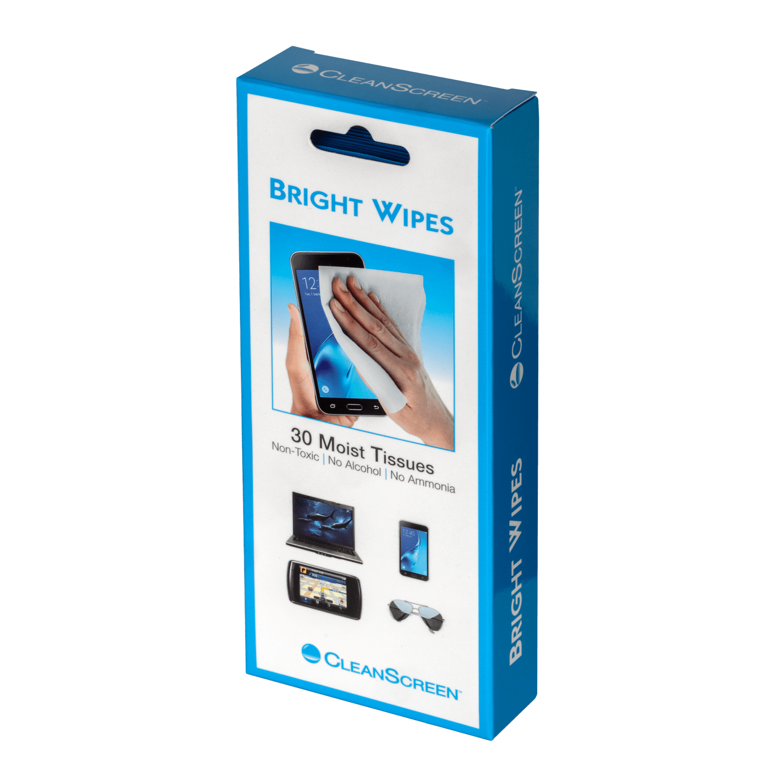audioquest-cleanscreen-bright-wipes-lingettes-cran-30-pi-ces-sans-alcool image 1