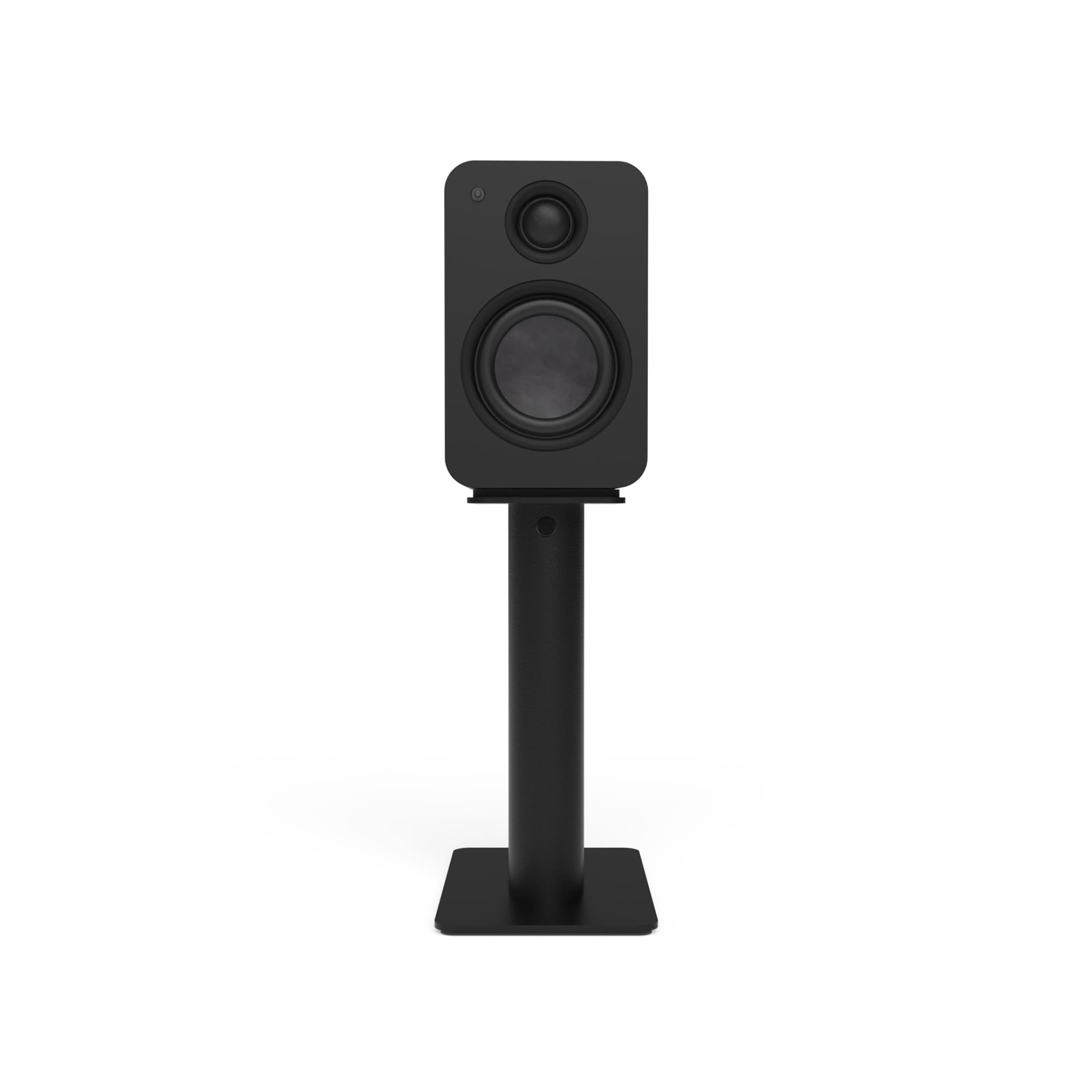 kanto-sp9-support-enceinte-bureau-noir-acier-21-cm image 1