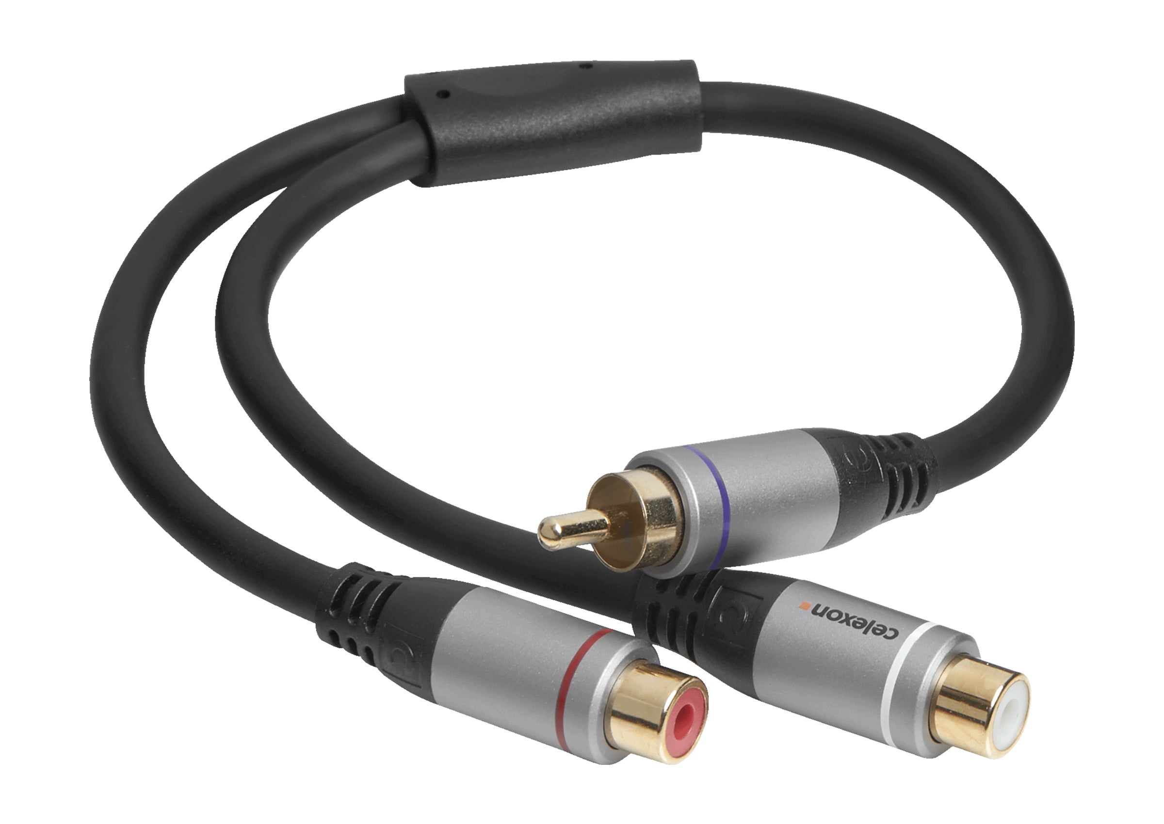 celexon-pro-adaptateur-rca-vers-2x-rca-mono-0-25-m image 1