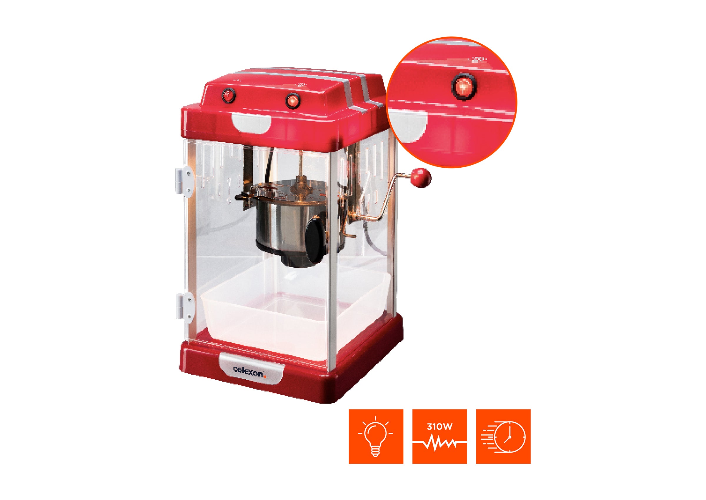 celexon-cinepop-cp1000-machine-popcorn-r-tro-60g-inox image 4