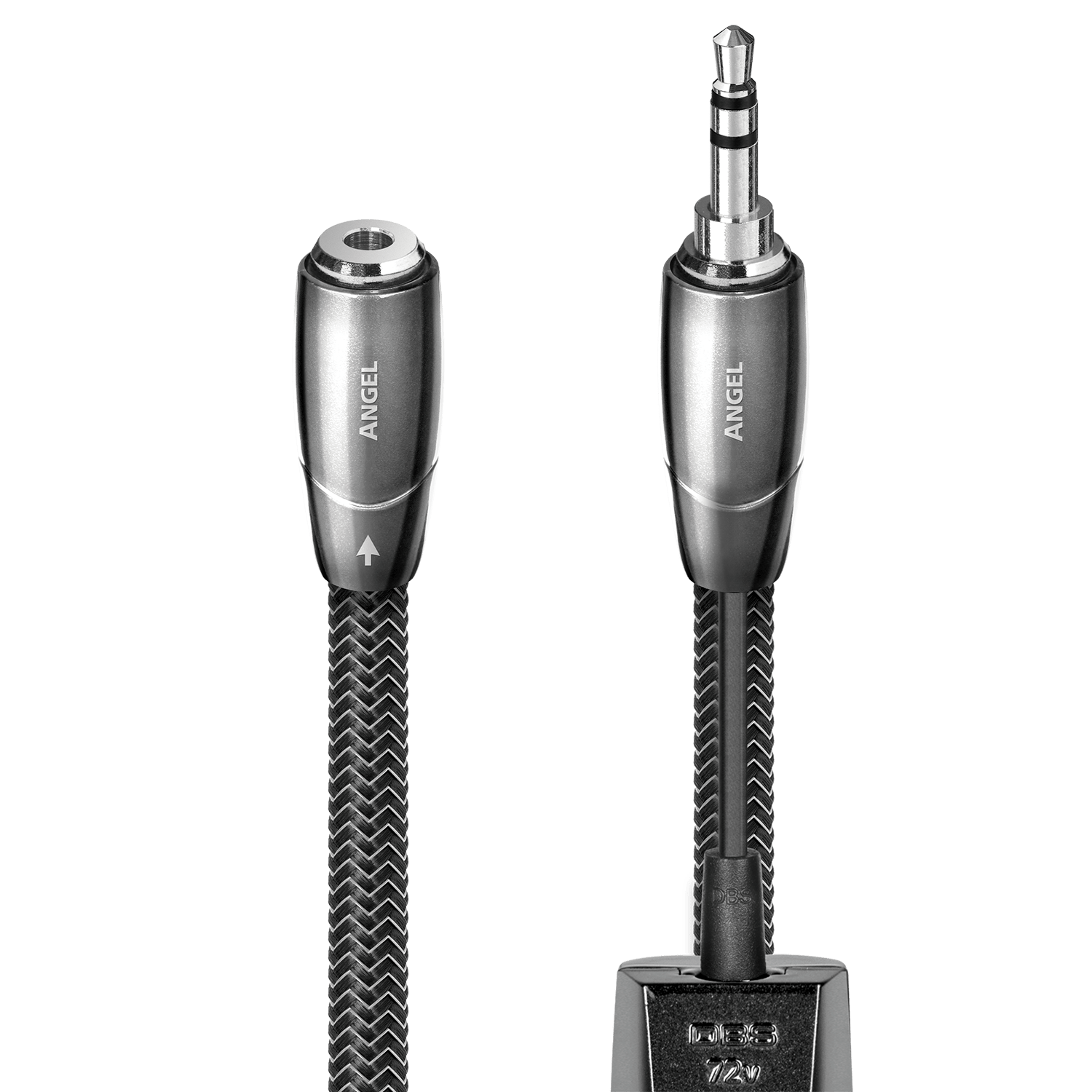 audioquest-angel-mini-c-ble-audio-jack-3-5-mm-1-m-argent-pss image 3