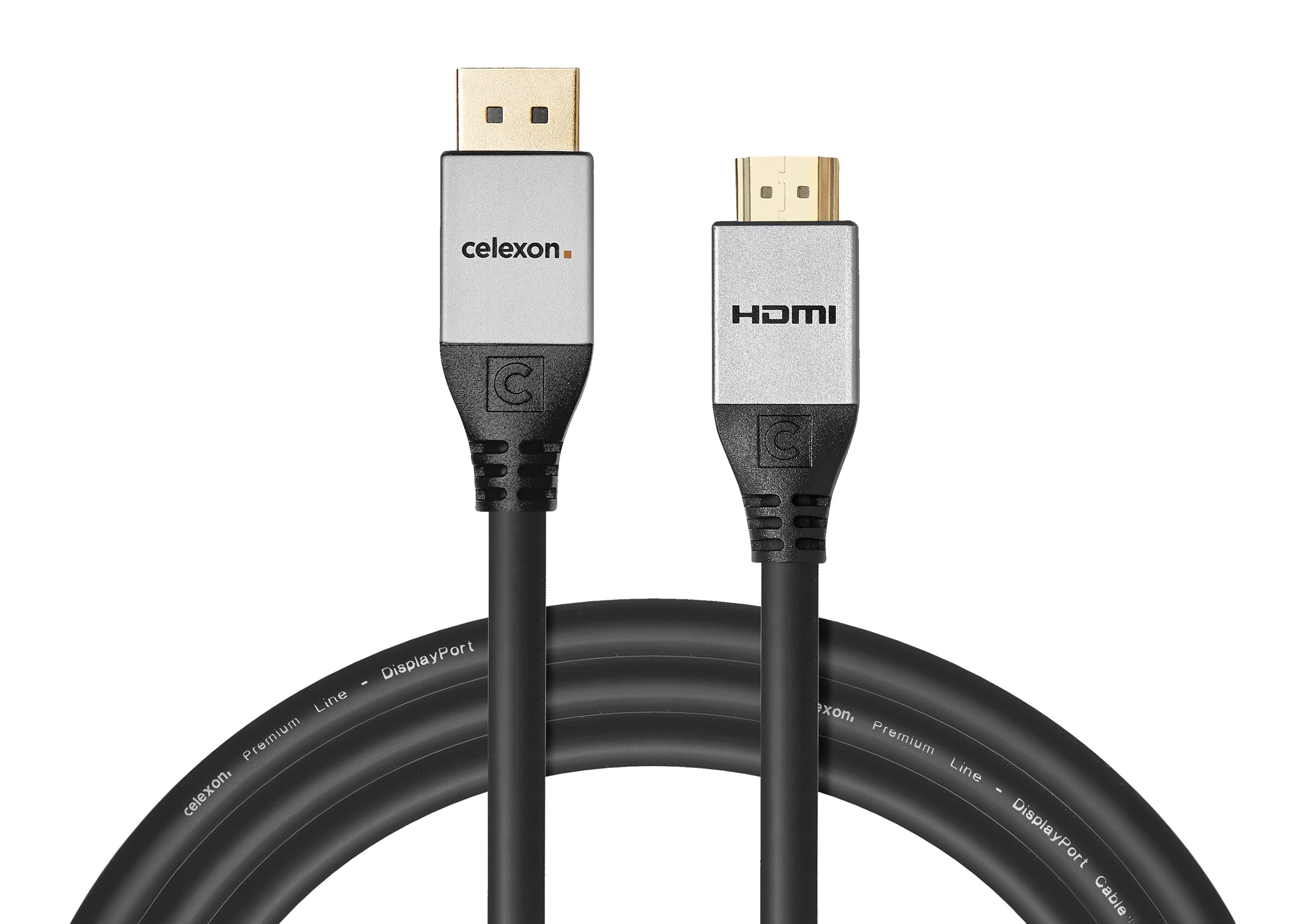 celexon-pro-c-ble-displayport-vers-hdmi-4k-3-m-tres-unidirectionnel image 1