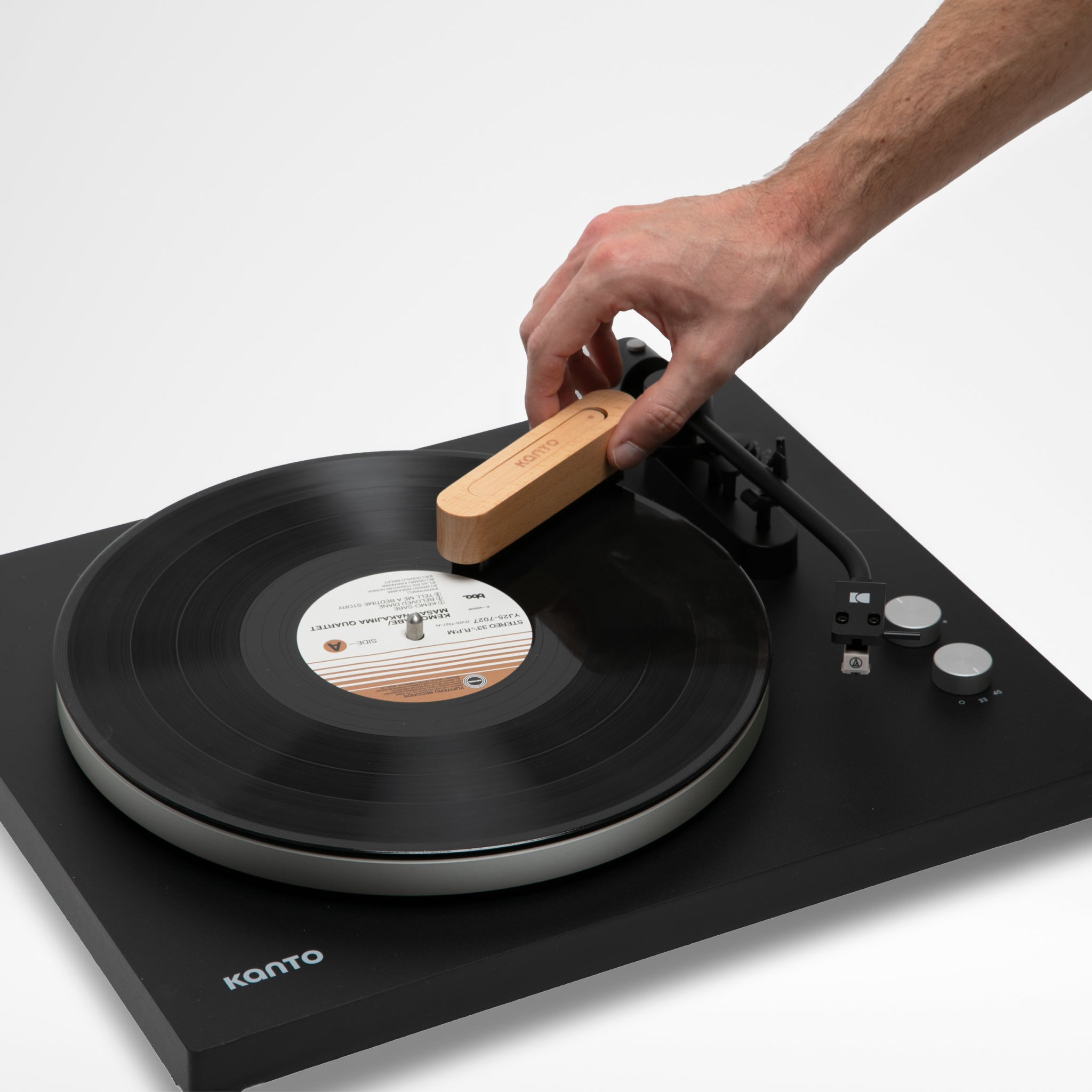 kanto-brosse-nettoyage-vinyle-carbone-brosse-stylus image 2