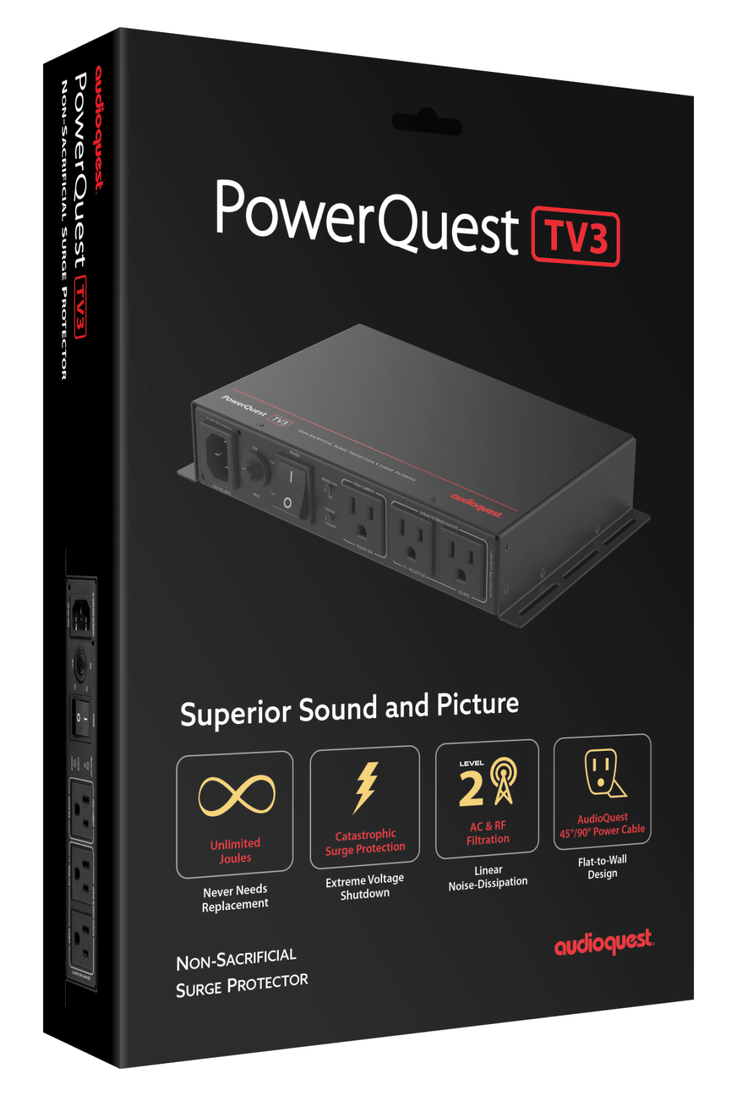 audioquest-powerquest-tv3-conditionneur-secteur-3-prises-filtr-es image 7