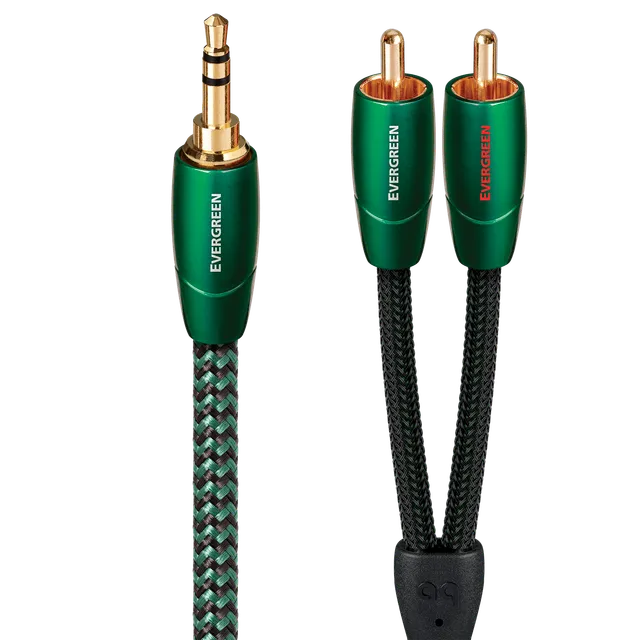 audioquest-evergreen-mini-rca-c-ble-rca-jack-1-m-lgc image 1