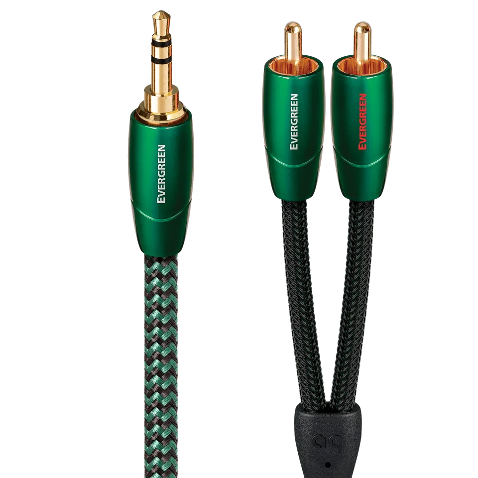 audioquest-evergreen-mini-rca-c-ble-rca-jack-1-m-lgc image 1