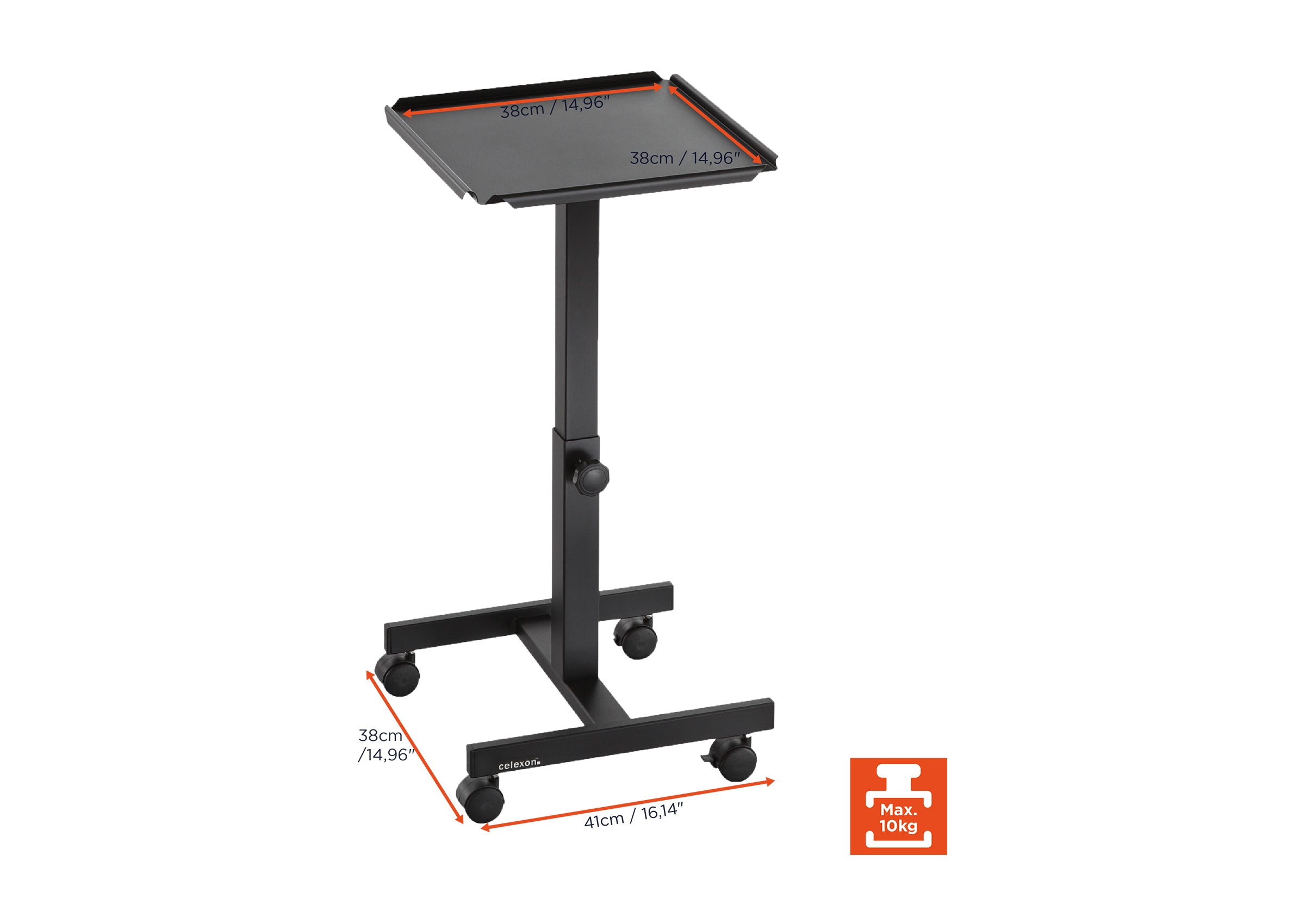 celexon-pt1010-table-de-projection-mobile-noir-1-plateau-r-glable image 4