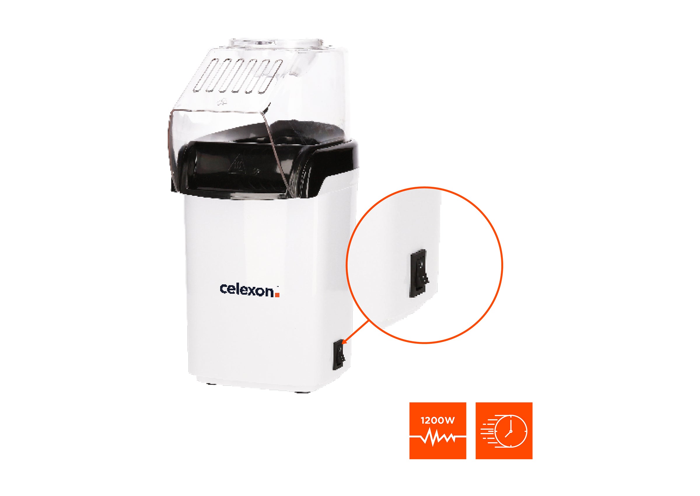 celexon-cinepop-cp150-machine-pop-corn-air-chaud-50-g image 8