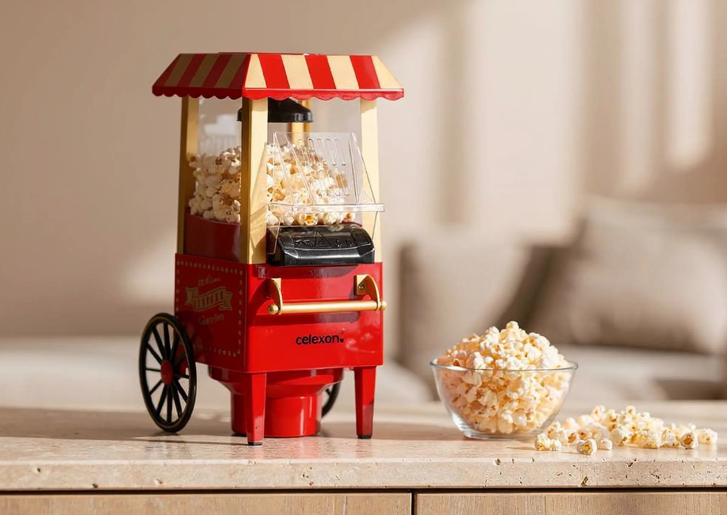 celexon-cinepop-cp500-machine-popcorn-air-chaud-50-g image 2