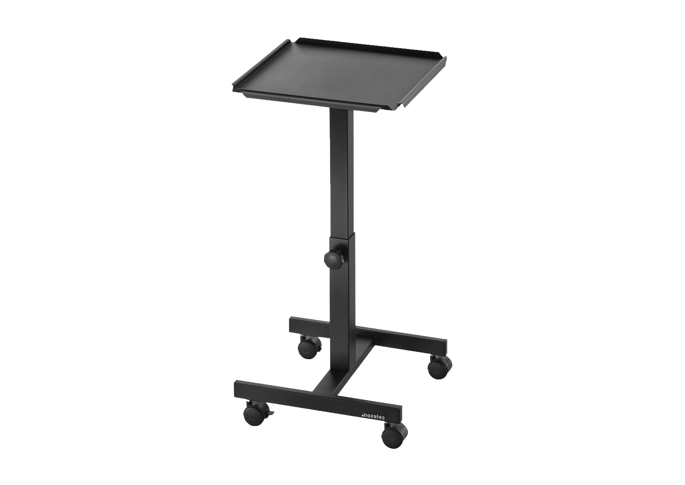 celexon-pt1010-table-de-projection-mobile-noir-1-plateau-r-glable image 1
