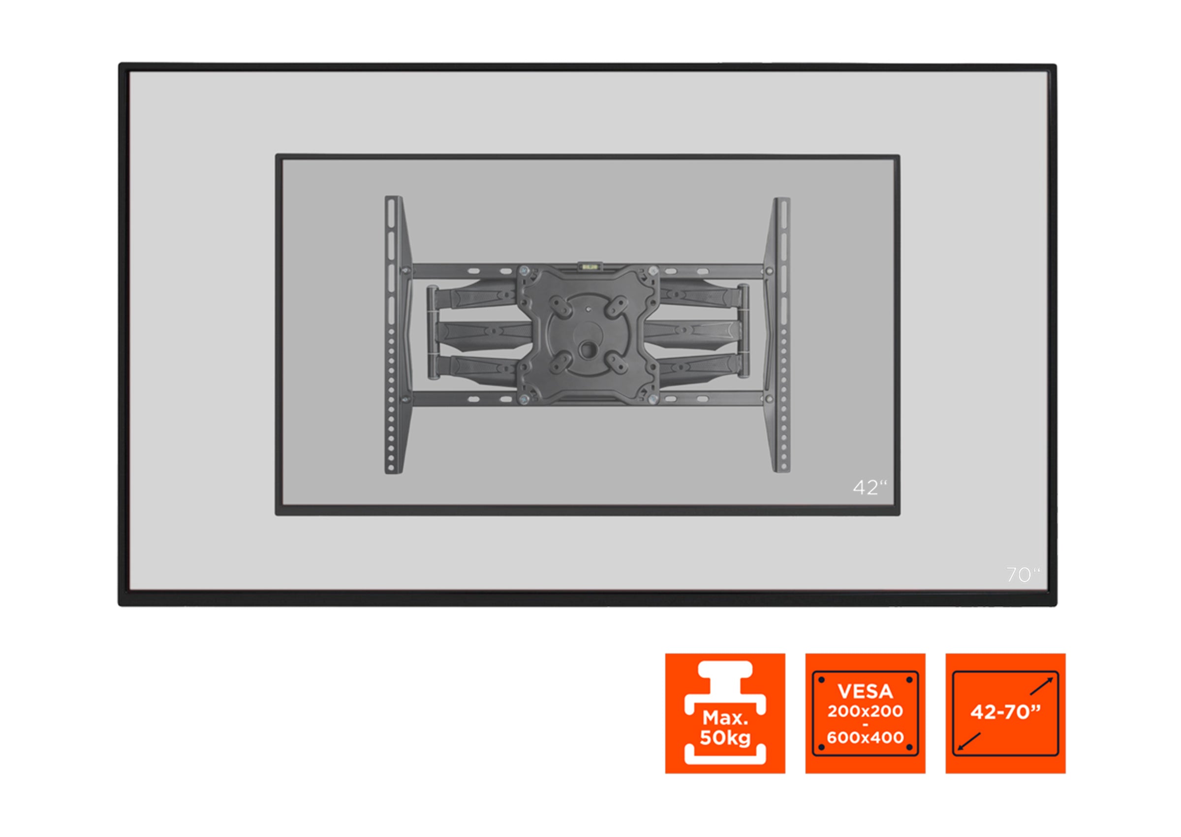 celexon-adjust-s70460-support-mural-tv-42-70-180 image 5