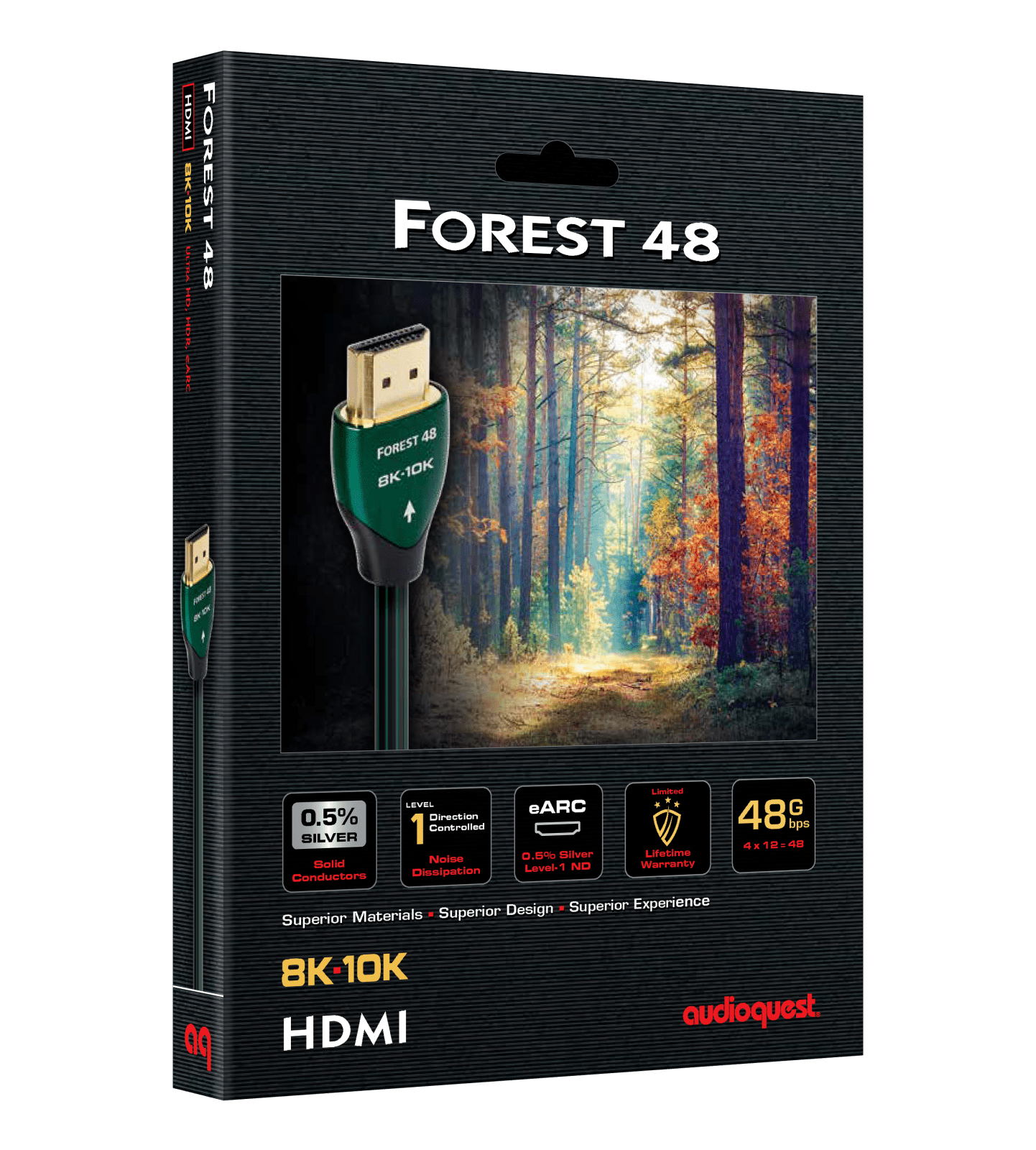 audioquest-forest-48-c-ble-hdmi-8k-1-5-m-reconditionn image 2