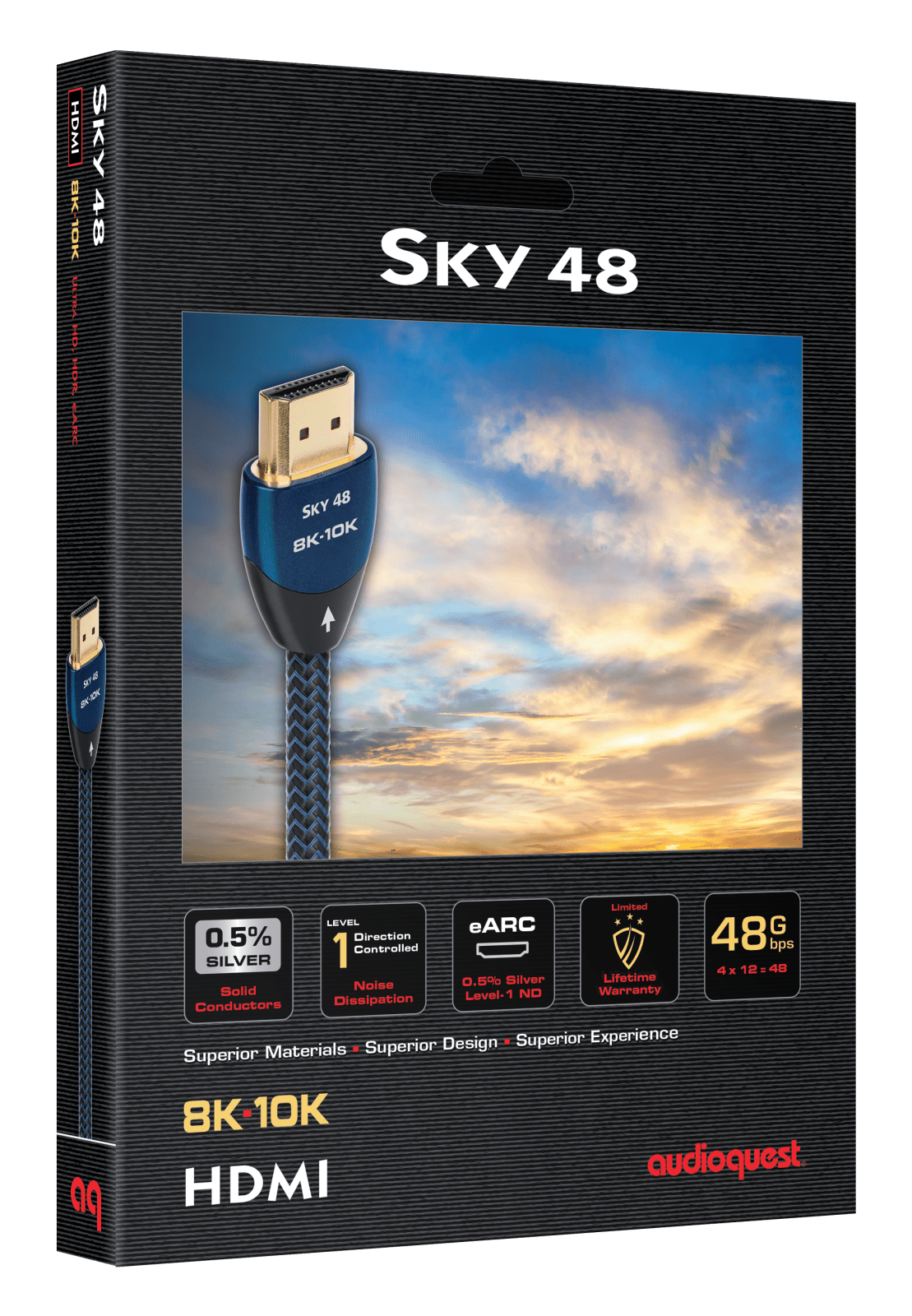 audioquest-sky-48-c-ble-hdmi-0-75-m-8k-48gbps image 2