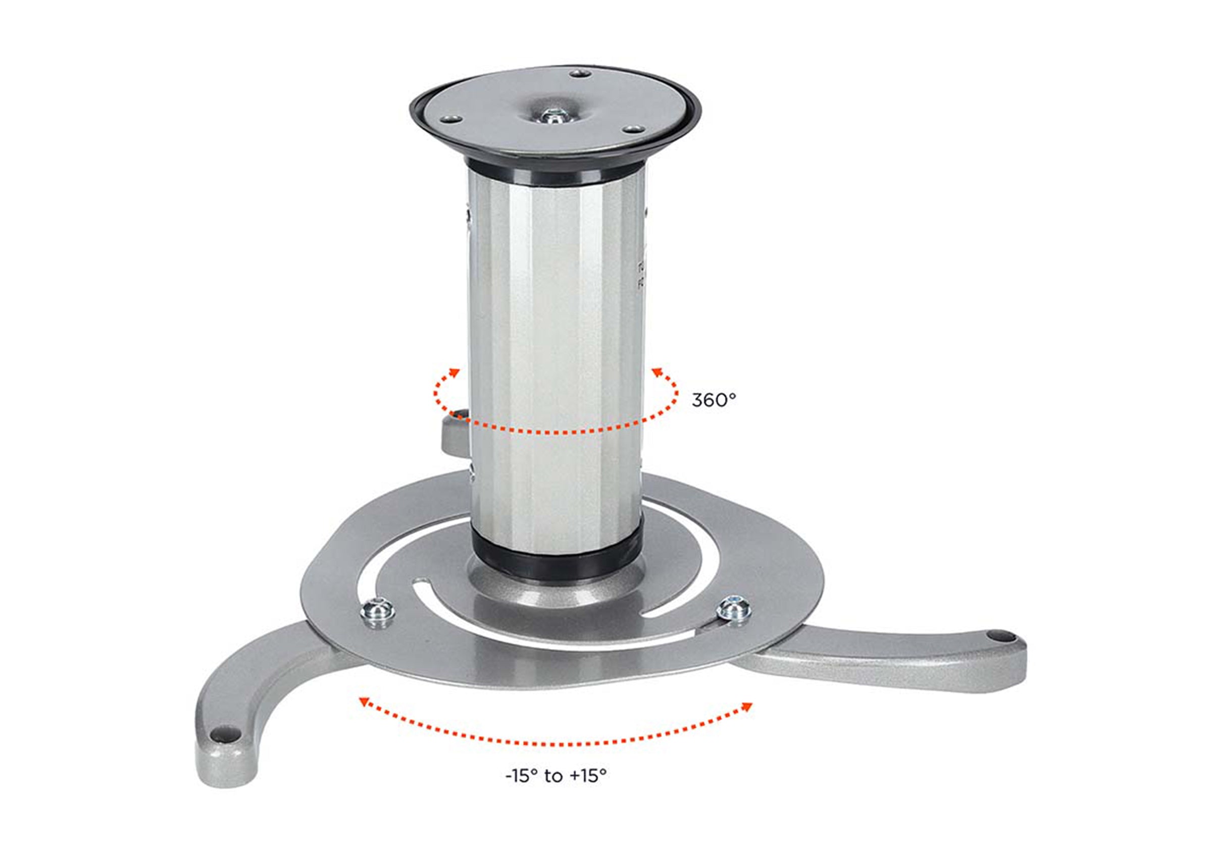 celexon-ps815-support-plafond-vid-oprojecteur-argent-10-kg image 4